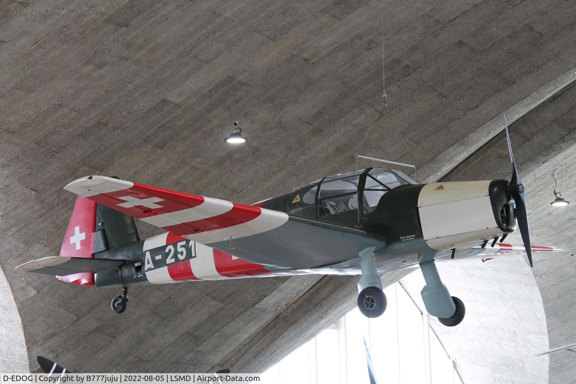 D-EDOG, Bucker Sk.25 (Bu-181B-1) C/N 25027, at Air Force Center Dübendorf