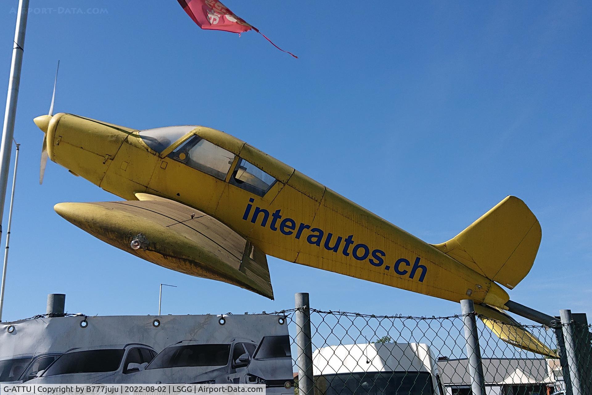 G-ATTU, 1966 Piper PA-28-140 Cherokee C/N 28-21987, at Geneve