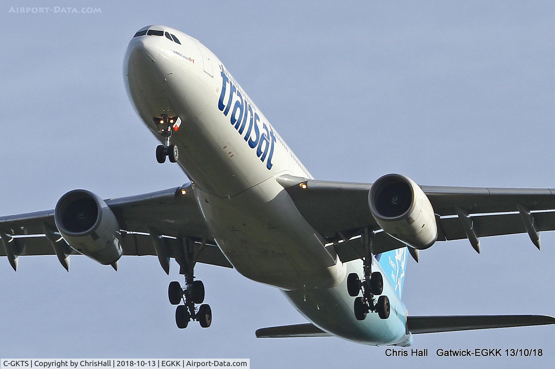C-GKTS, 1995 Airbus A330-342 C/N 111, Gatwick