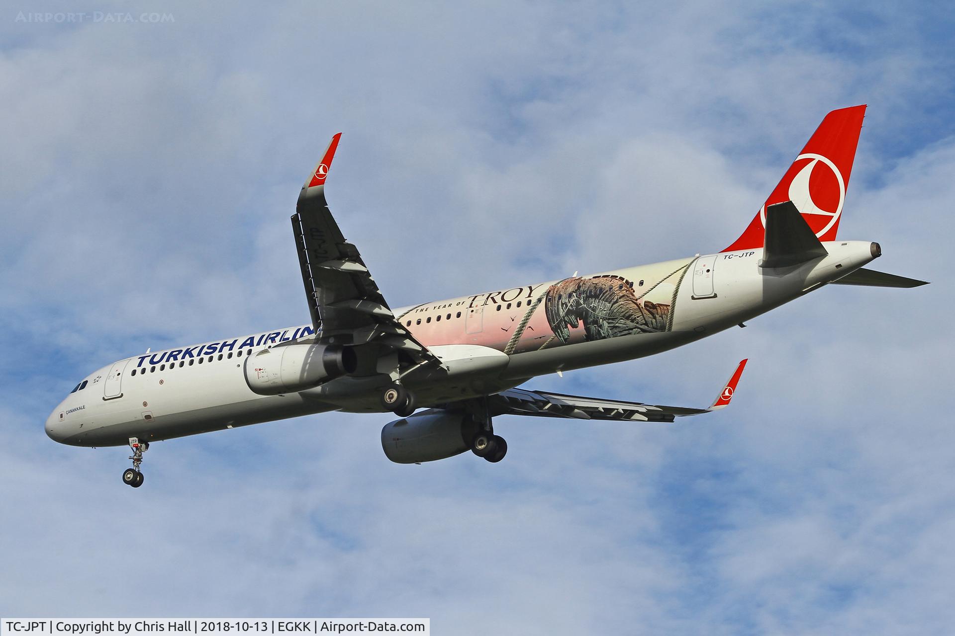 TC-JPT, 2008 Airbus A320-232 C/N 3719, Gatwick