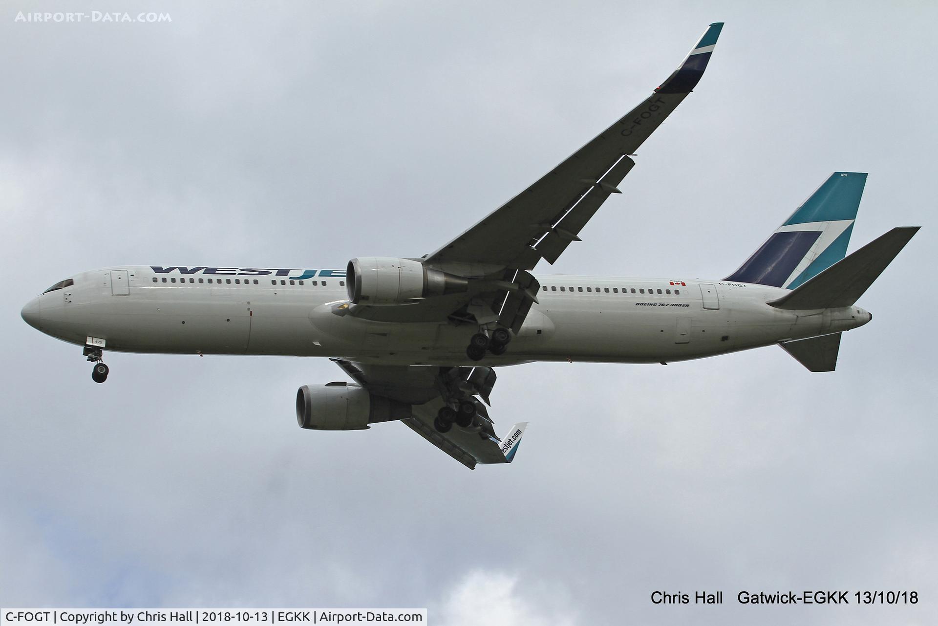 C-FOGT, 1991 Boeing 767-338 C/N 25246, Gatwick