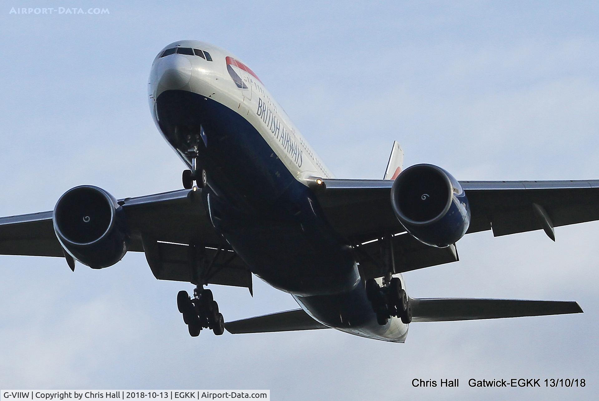 G-VIIW, 1999 Boeing 777-236 C/N 29965, Gatwick