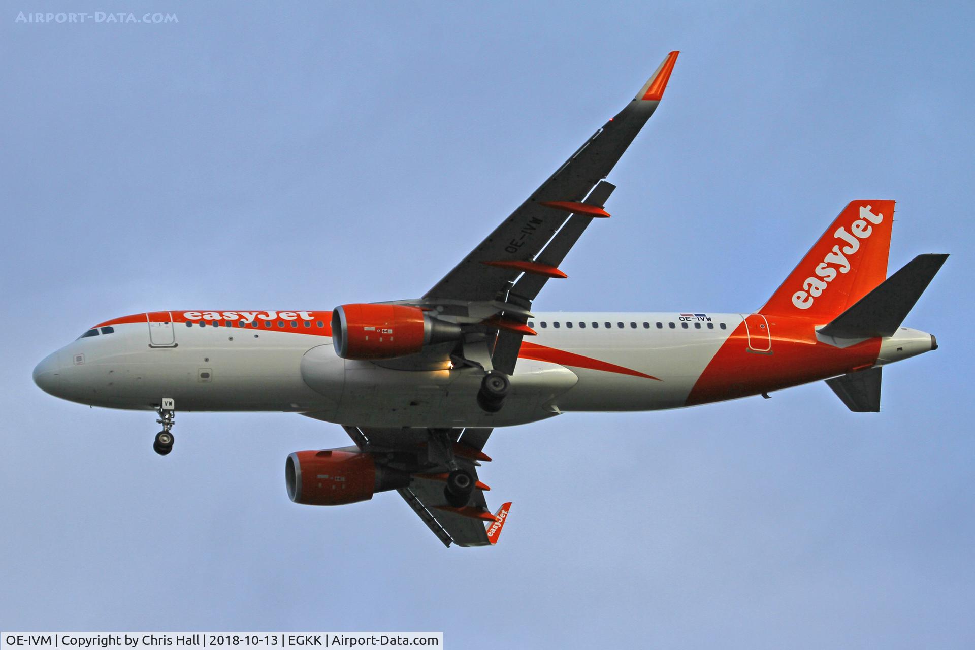OE-IVM, 2017 Airbus A320-214 C/N 7537, Gatwick