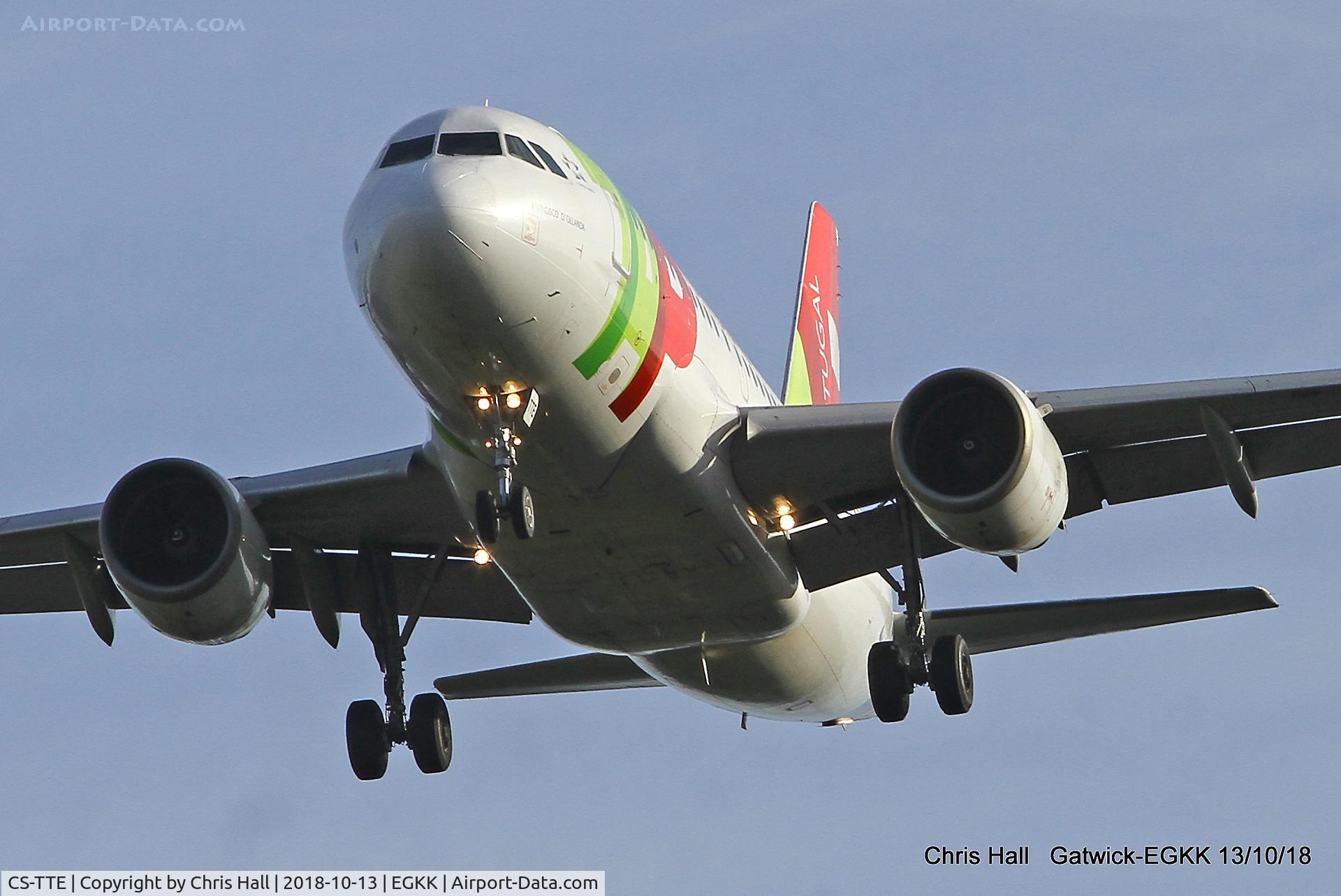 CS-TTE, 1998 Airbus A319-111 C/N 821, Gatwick