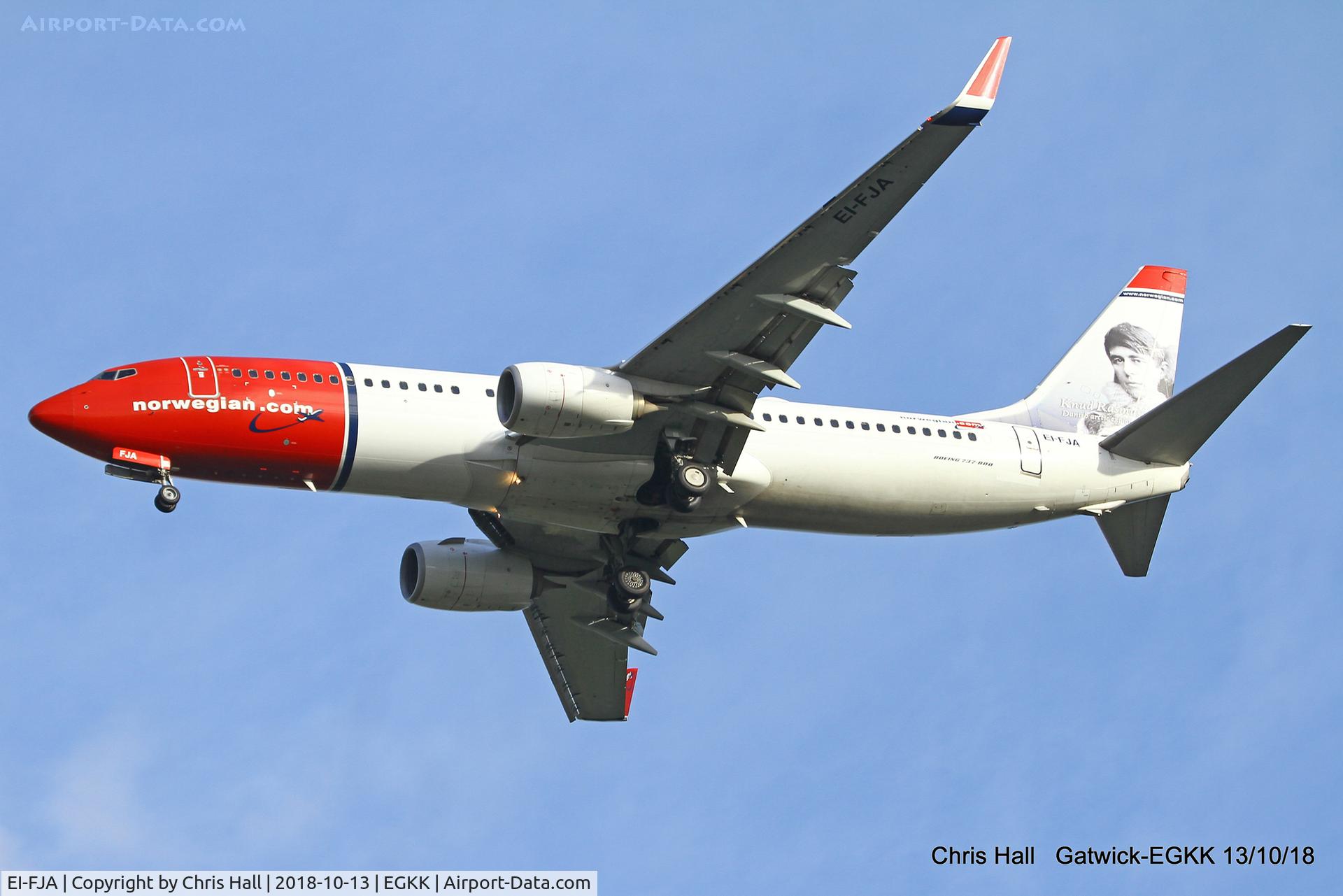 EI-FJA, 2012 Boeing 737-8JP C/N 39419, Gatwick