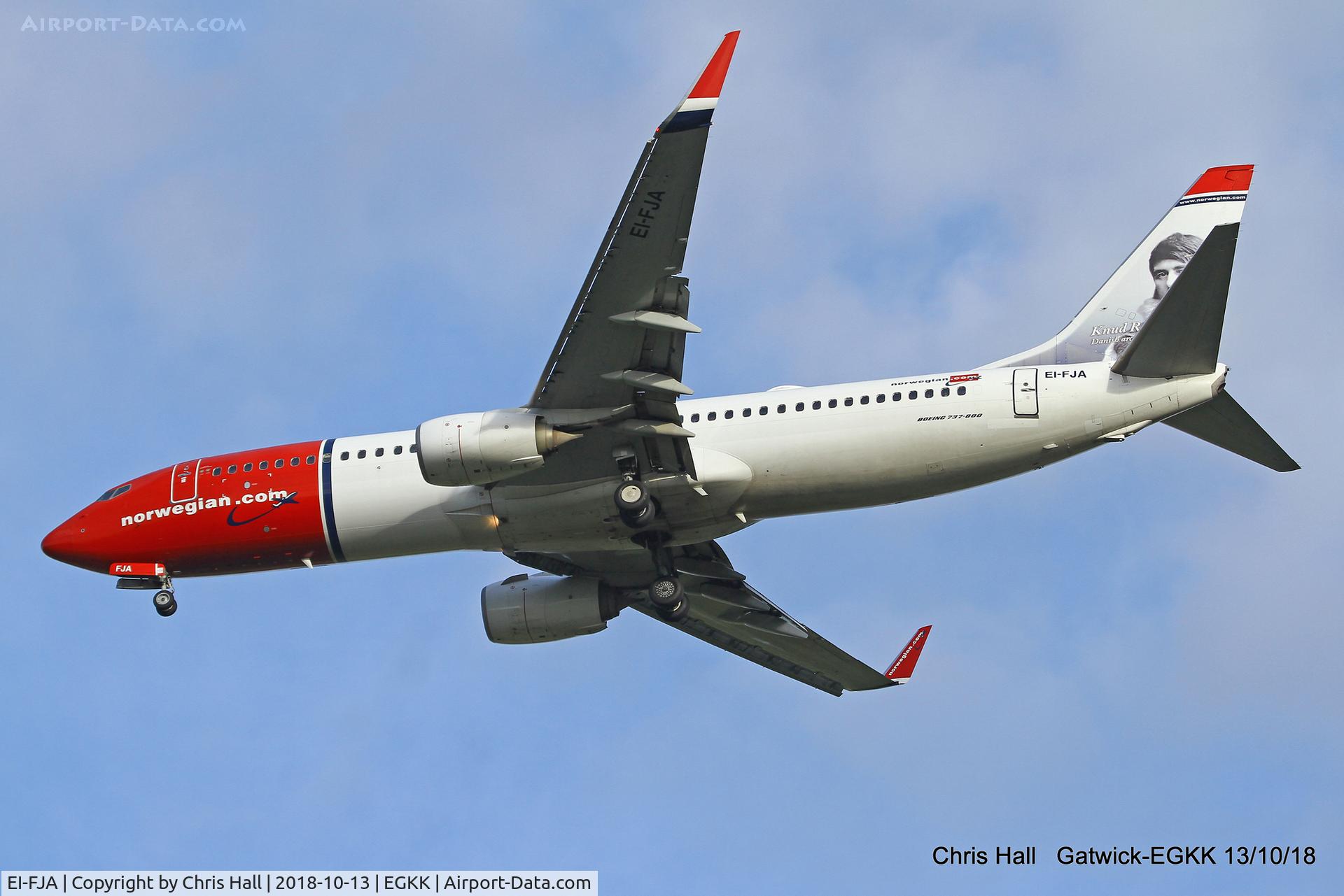 EI-FJA, 2012 Boeing 737-8JP C/N 39419, Gatwick