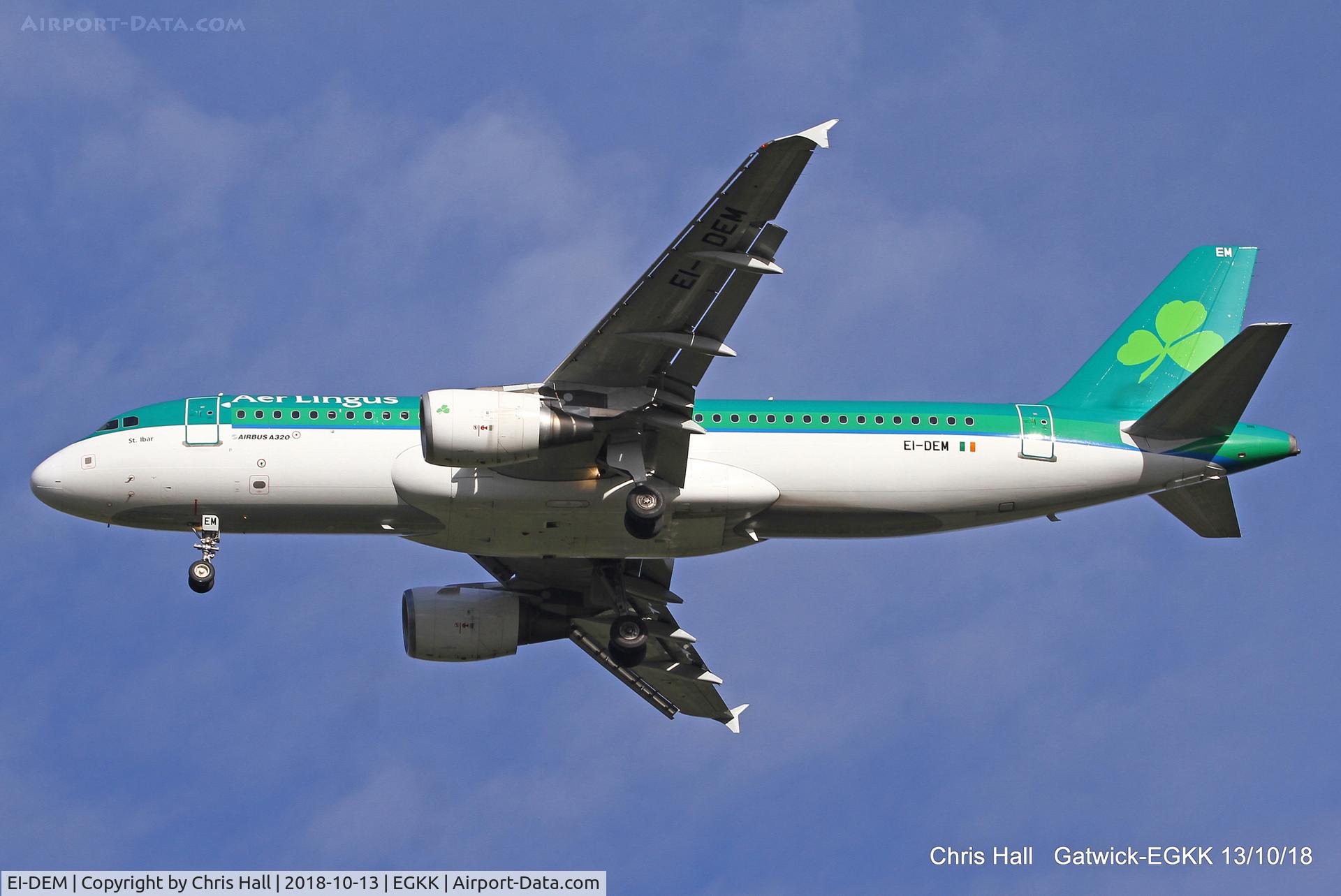 EI-DEM, 2005 Airbus A320-214 C/N 2411, Gatwick