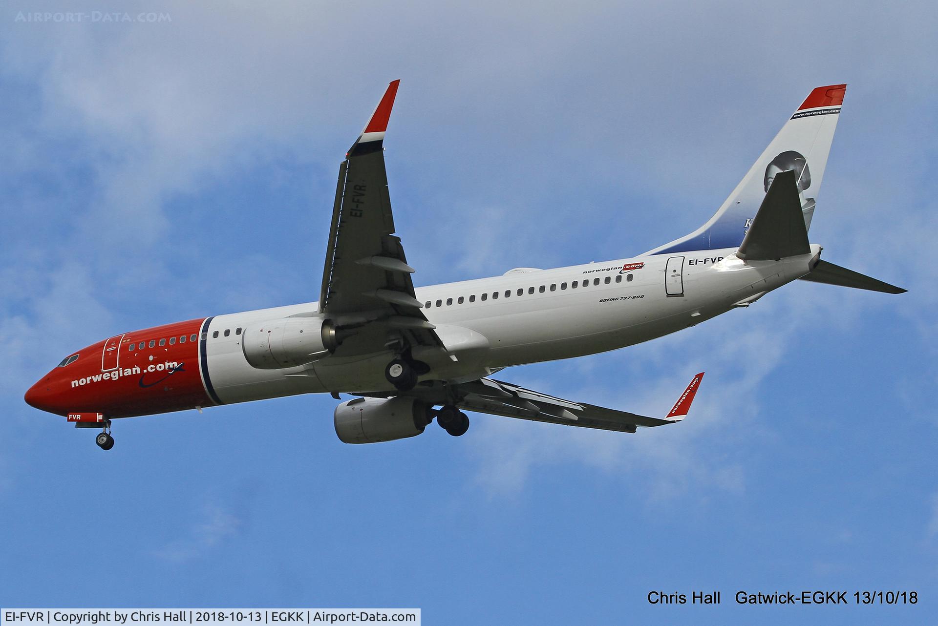 EI-FVR, 2017 Boeing 737-8JP C/N 42279, Gatwick