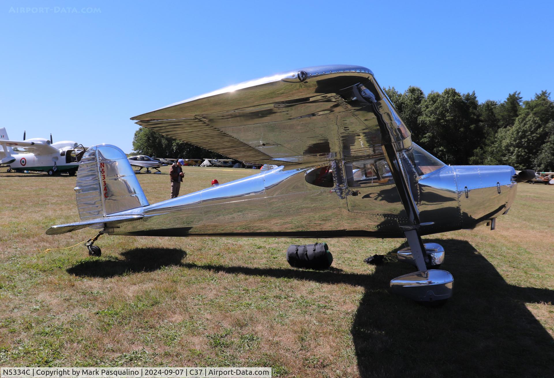 N5334C, 1950 Cessna 140A C/N 15563, Cessna 140A