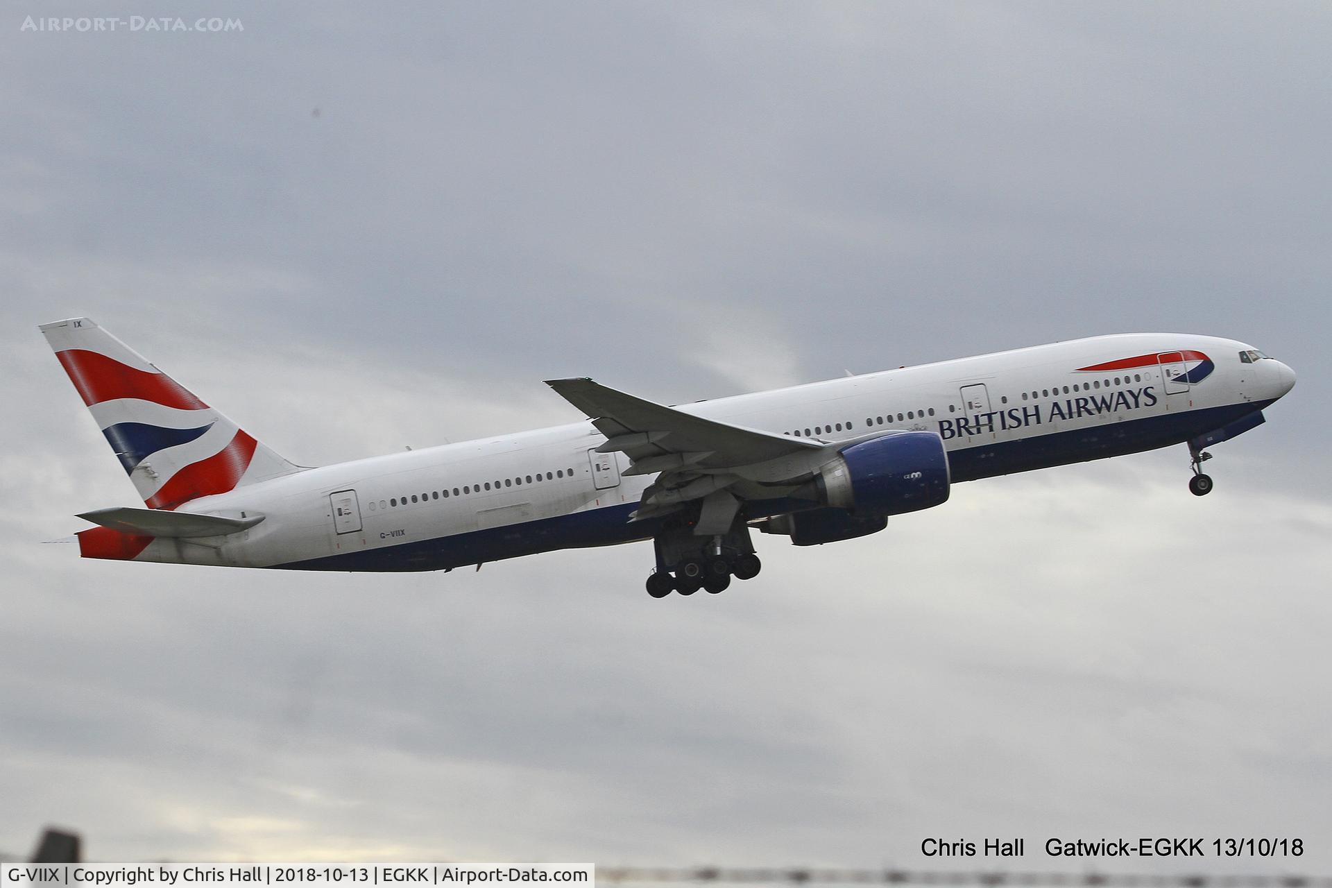 G-VIIX, 1999 Boeing 777-236 C/N 29966, Gatwick