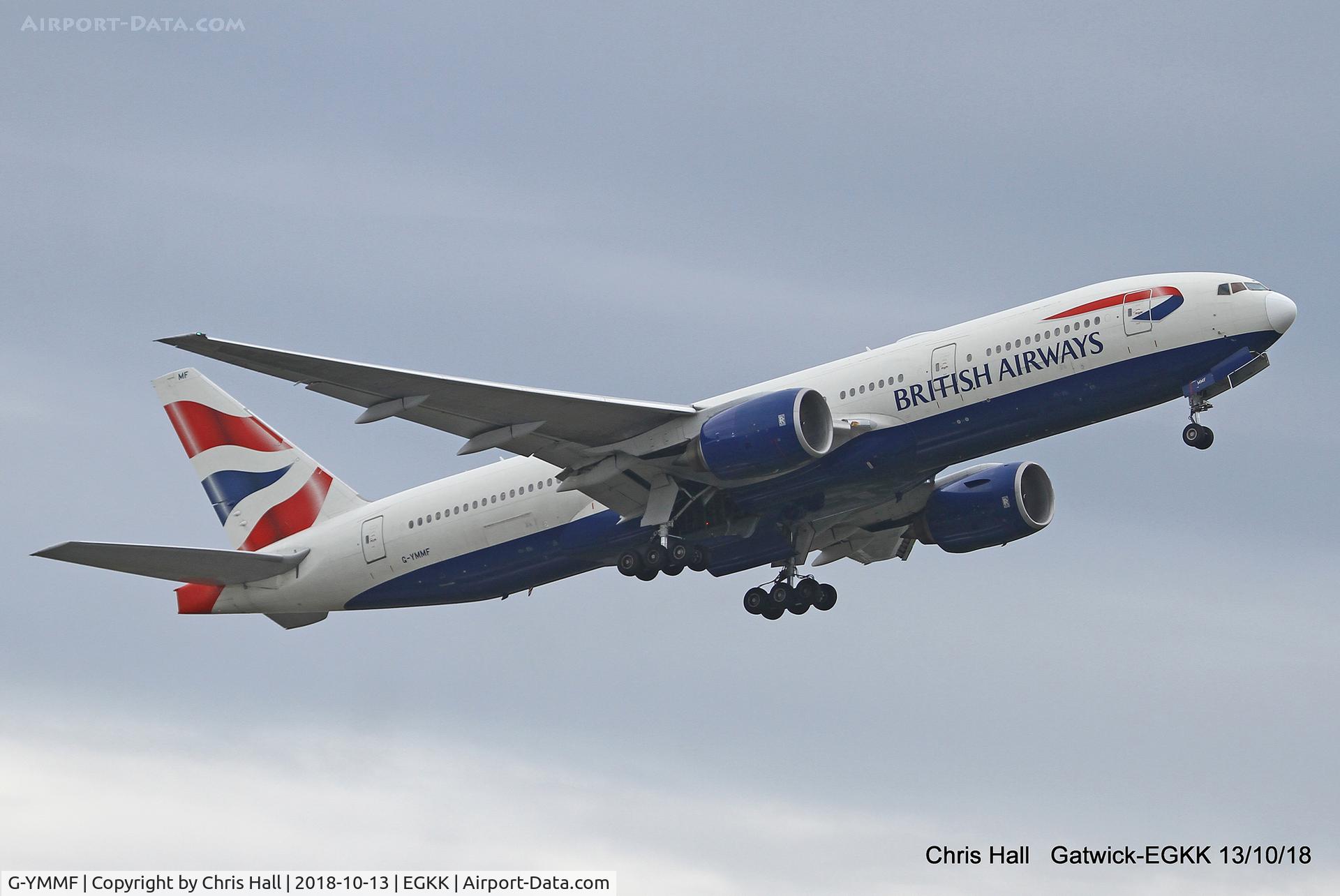 G-YMMF, 2000 Boeing 777-236 C/N 30307, Gatwick