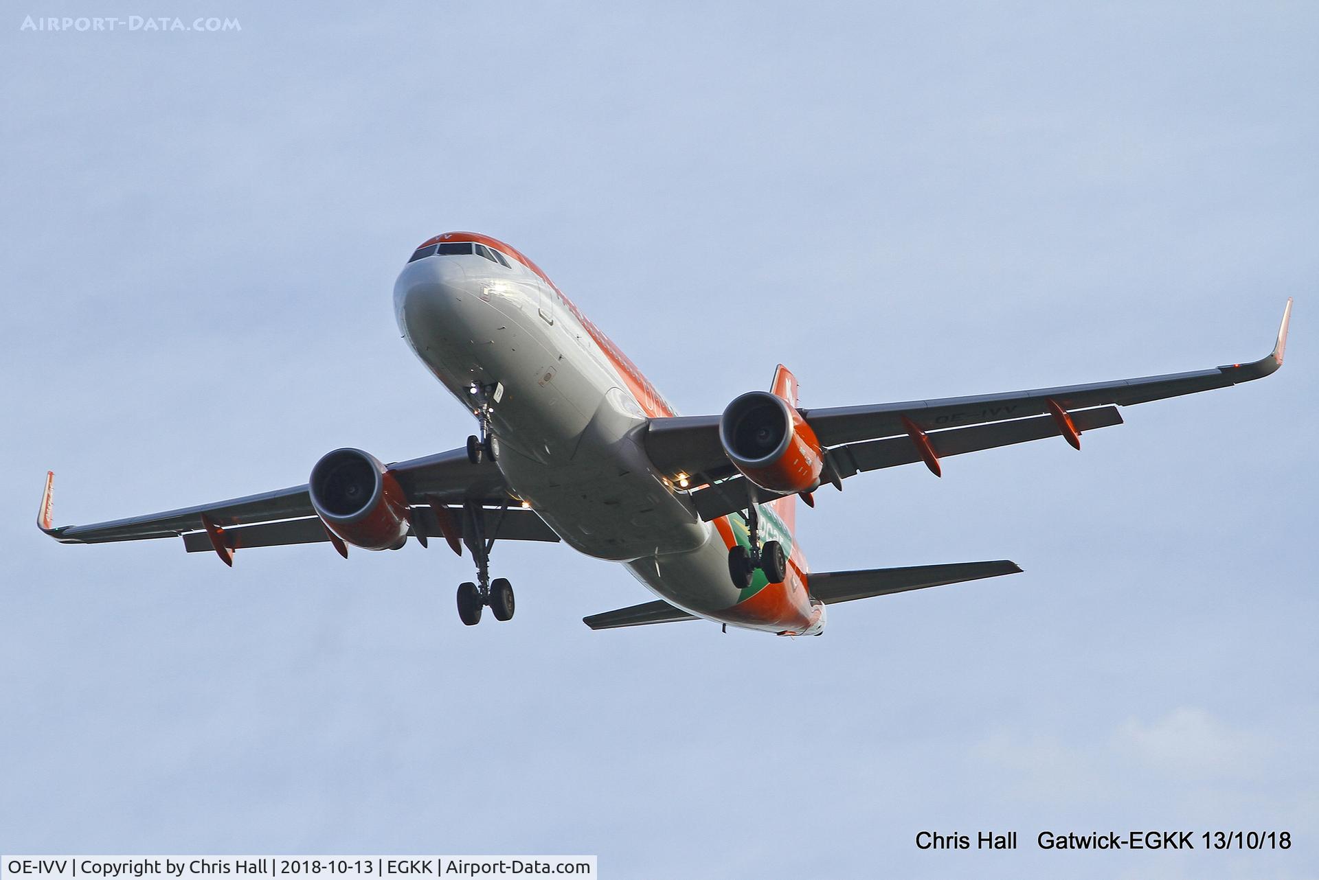 OE-IVV, 2015 Airbus A320-214 C/N 6981, Gatwick