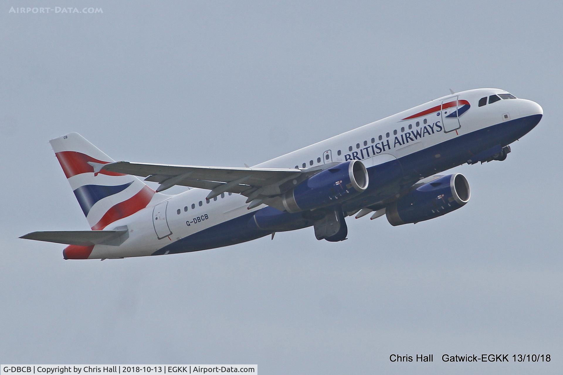 G-DBCB, 2004 Airbus A319-131 C/N 2188, Gatwick