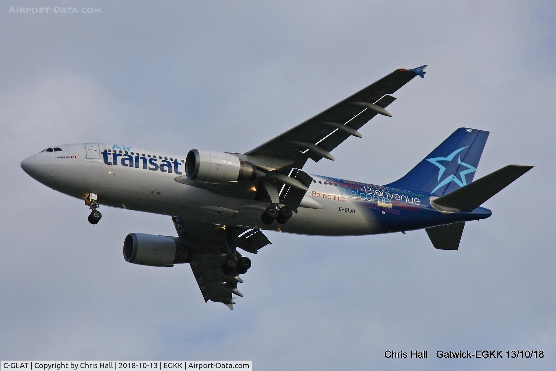 C-GLAT, 1991 Airbus A310-308 C/N 588, Gatwick