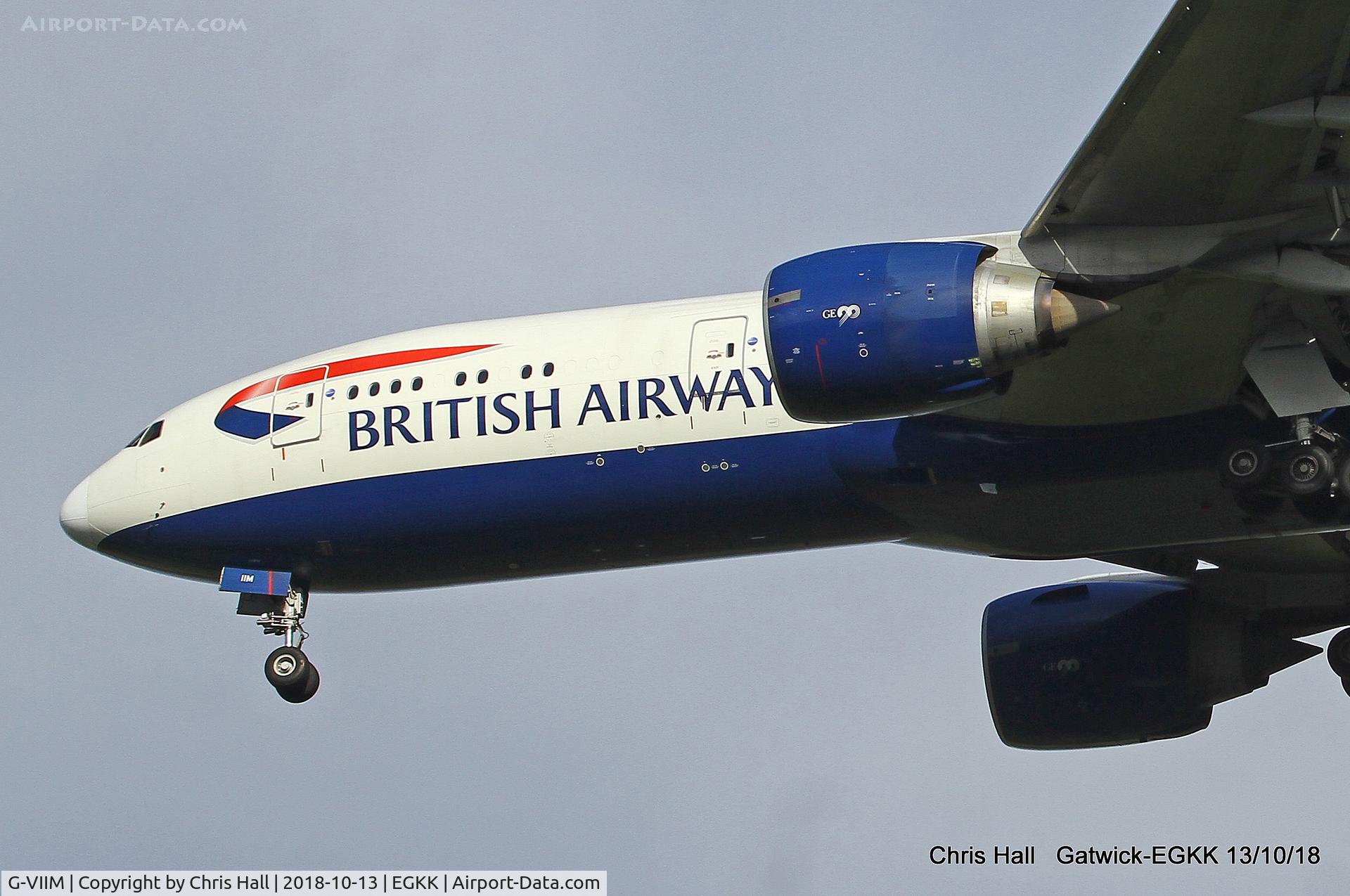 G-VIIM, 1998 Boeing 777-236/ER C/N 28841, Gatwick