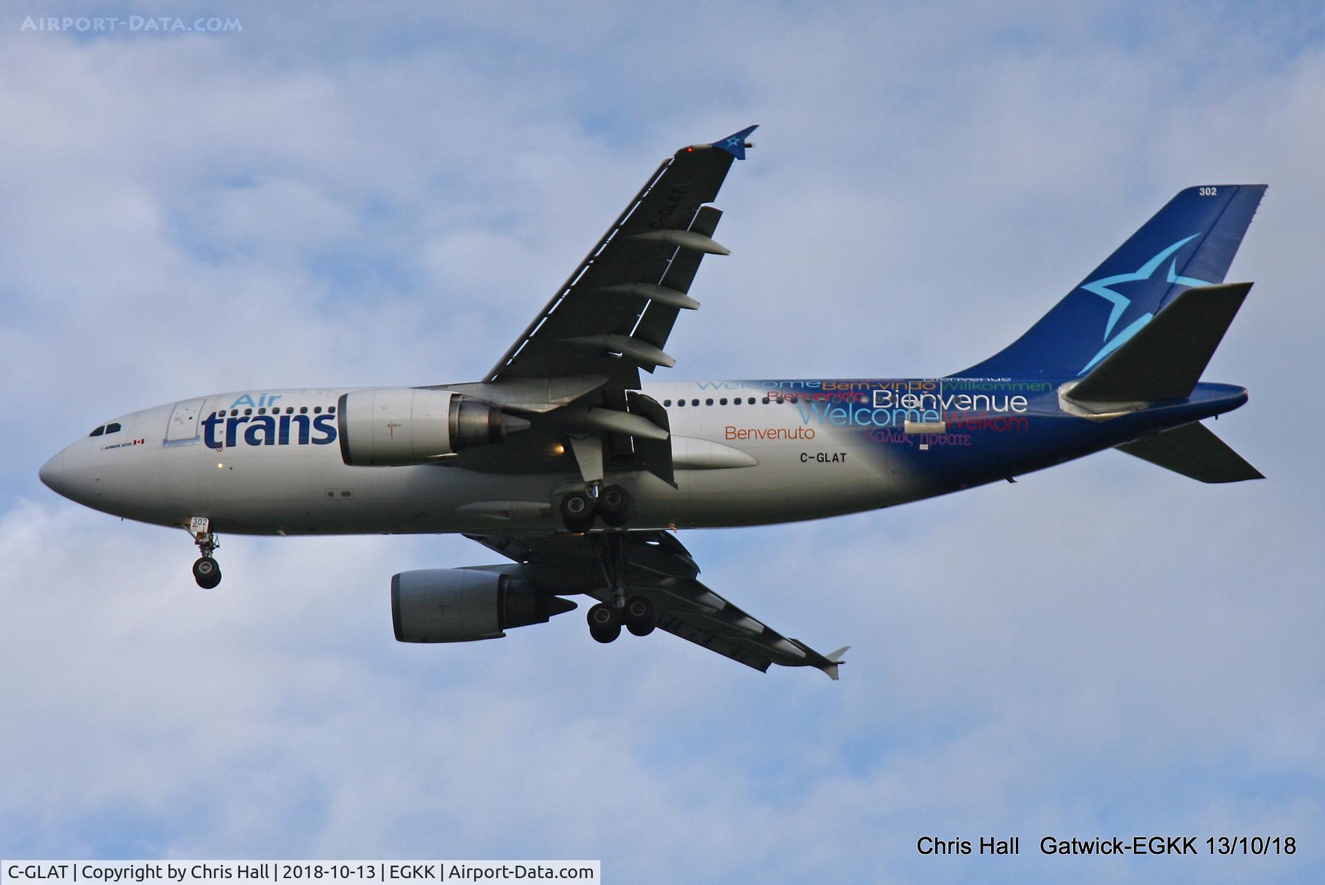 C-GLAT, 1991 Airbus A310-308 C/N 588, Gatwick
