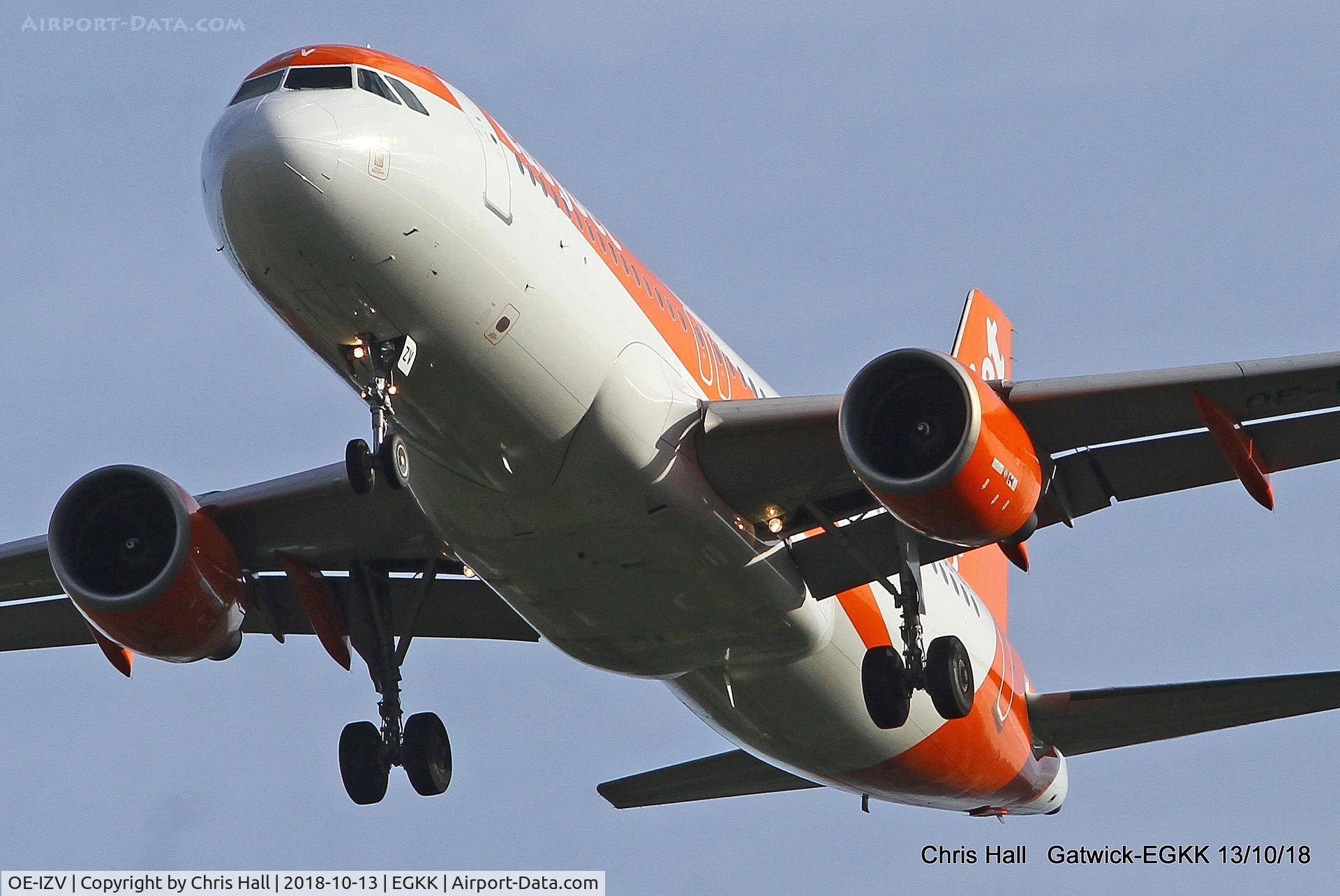 OE-IZV, 2006 Airbus A320-214 C/N 2968, Gatwick