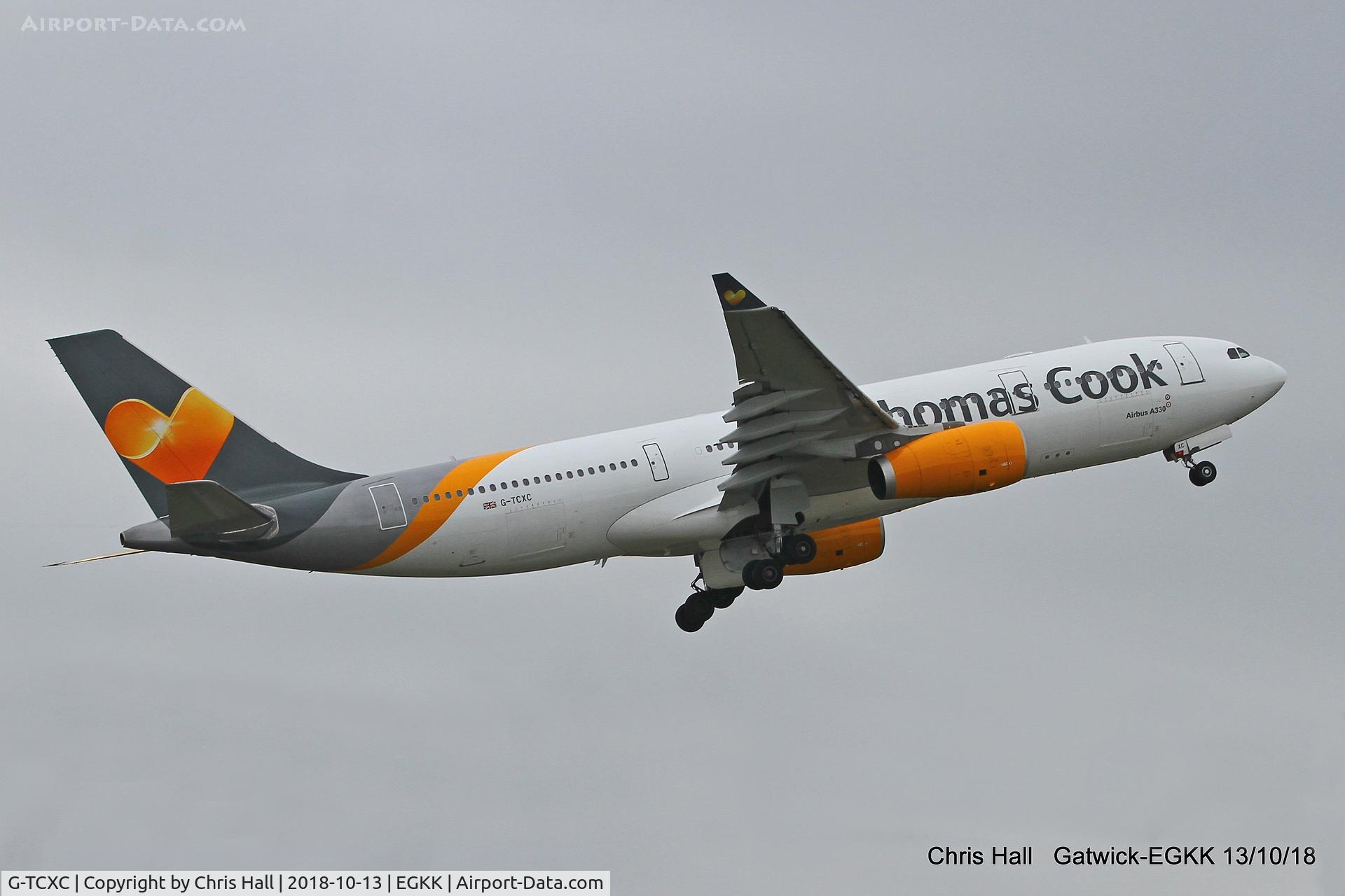 G-TCXC, 2008 Airbus A330-243 C/N 0967, Gatwick