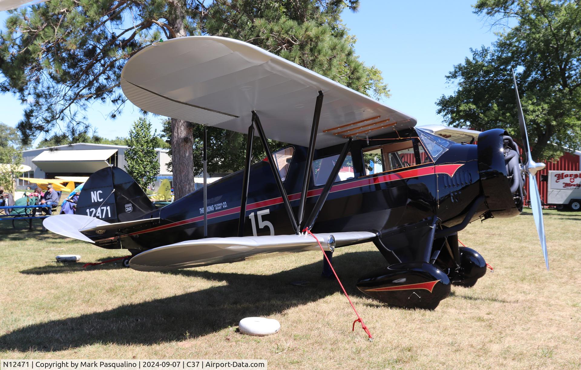 N12471, 1932 Waco UEC C/N 3637, Waco UEC