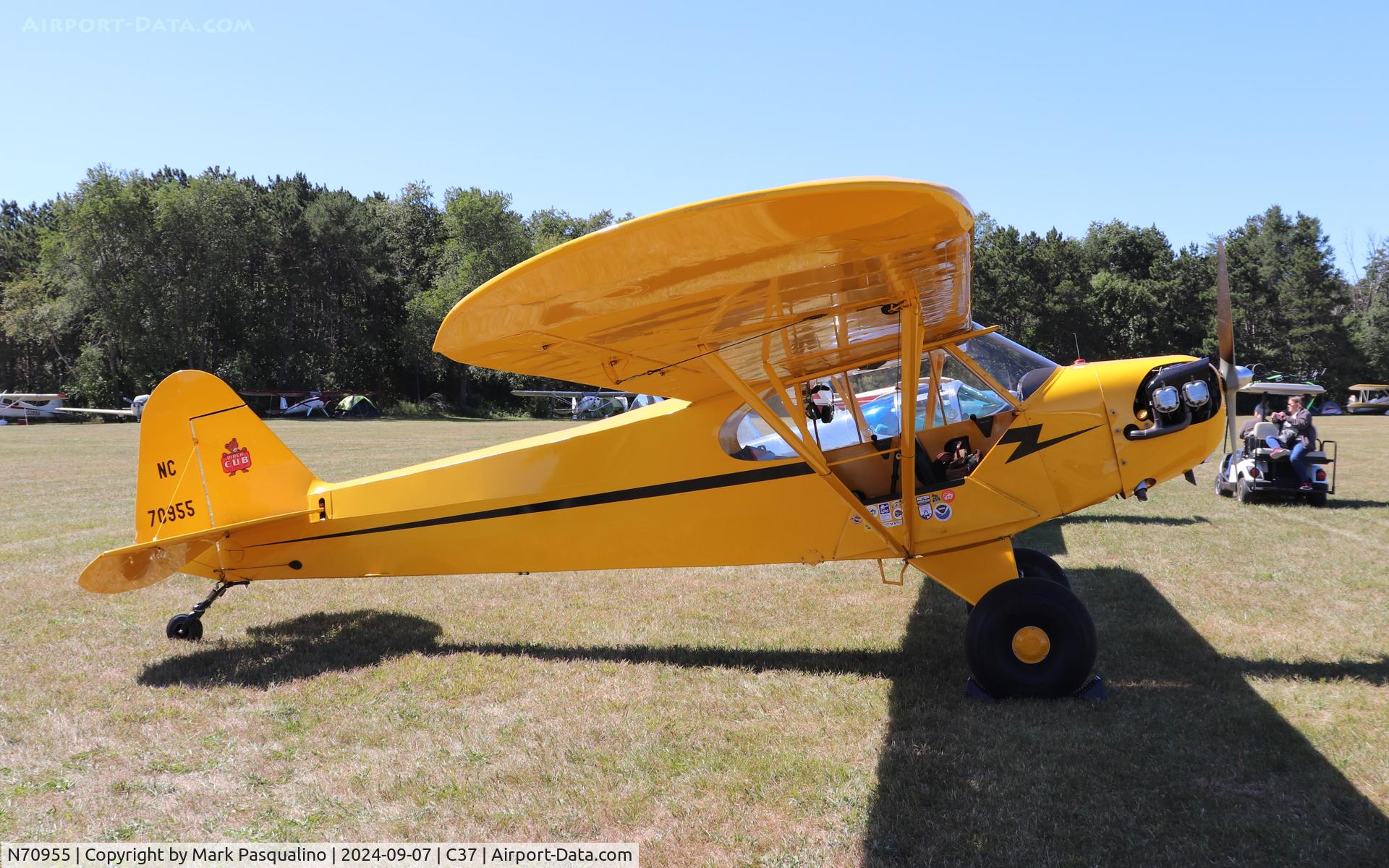 N70955, 1946 Piper J3C-65 Cub C/N 17980, Piper J3C-65