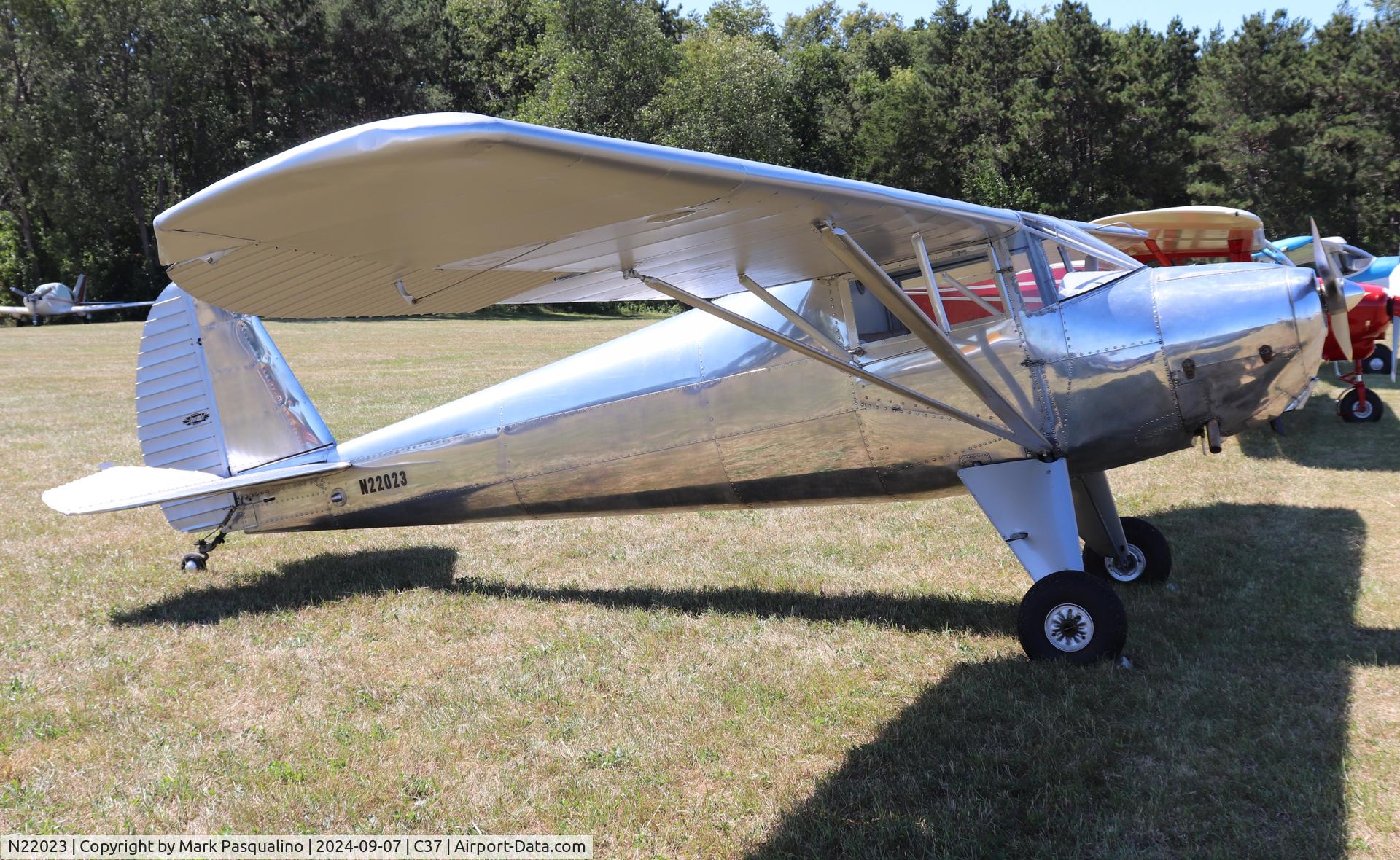 N22023, 1939 Luscombe 8A C/N 873, Luscombe 8A