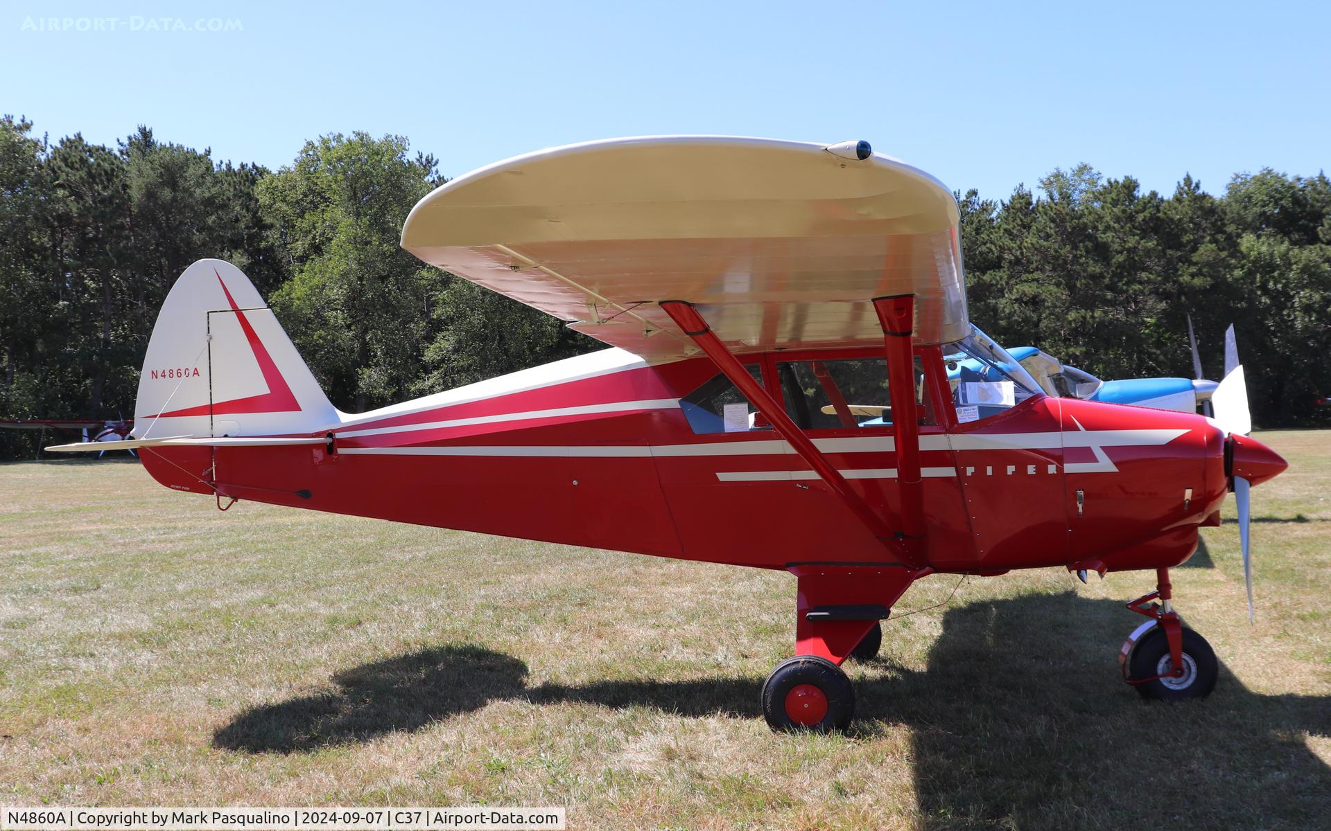 N4860A, 1956 Piper PA-22-150 C/N 22-4019, Piper PA-22-150