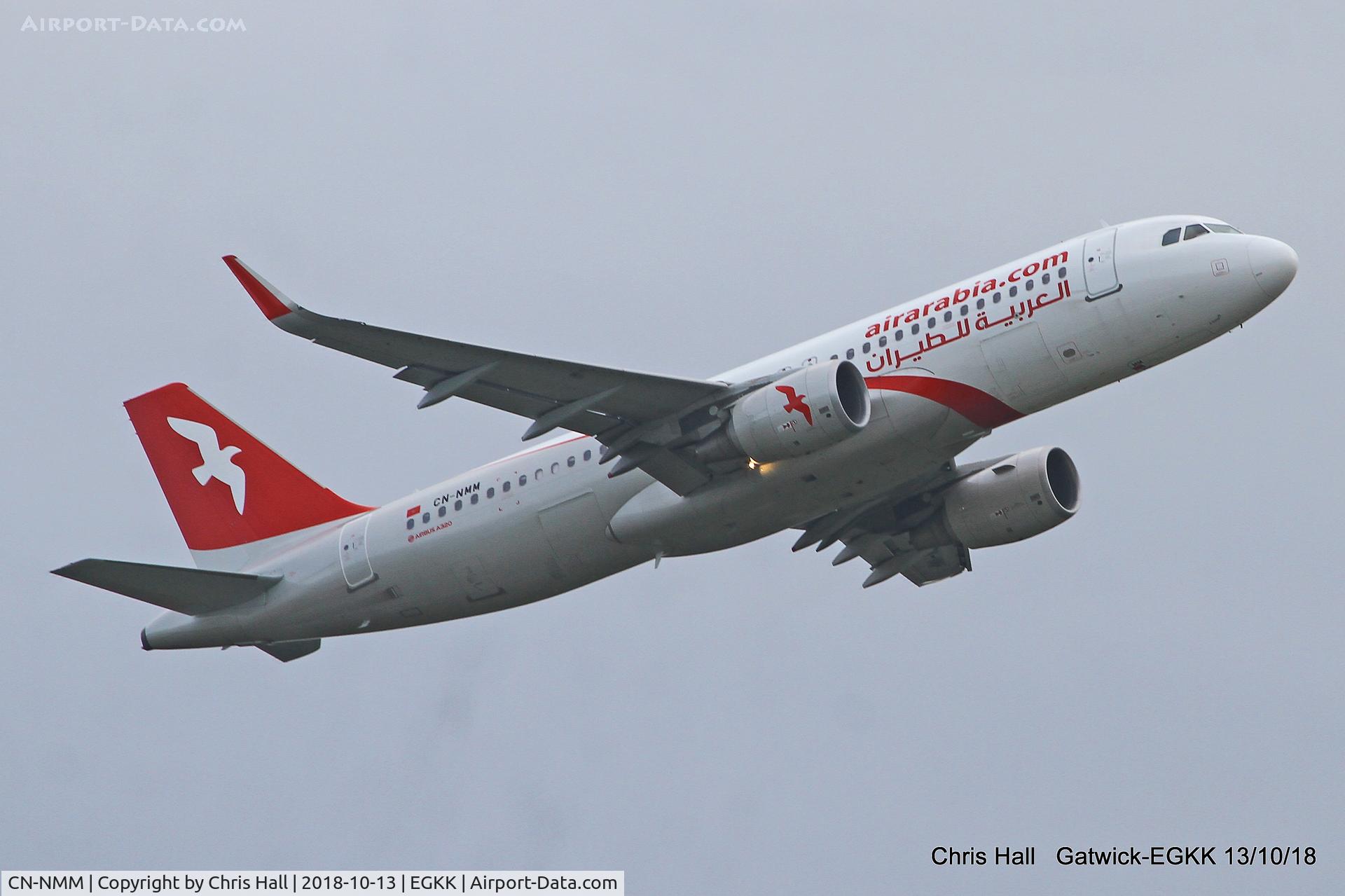 CN-NMM, 2016 Airbus A320-214 C/N 7096, Gatwick