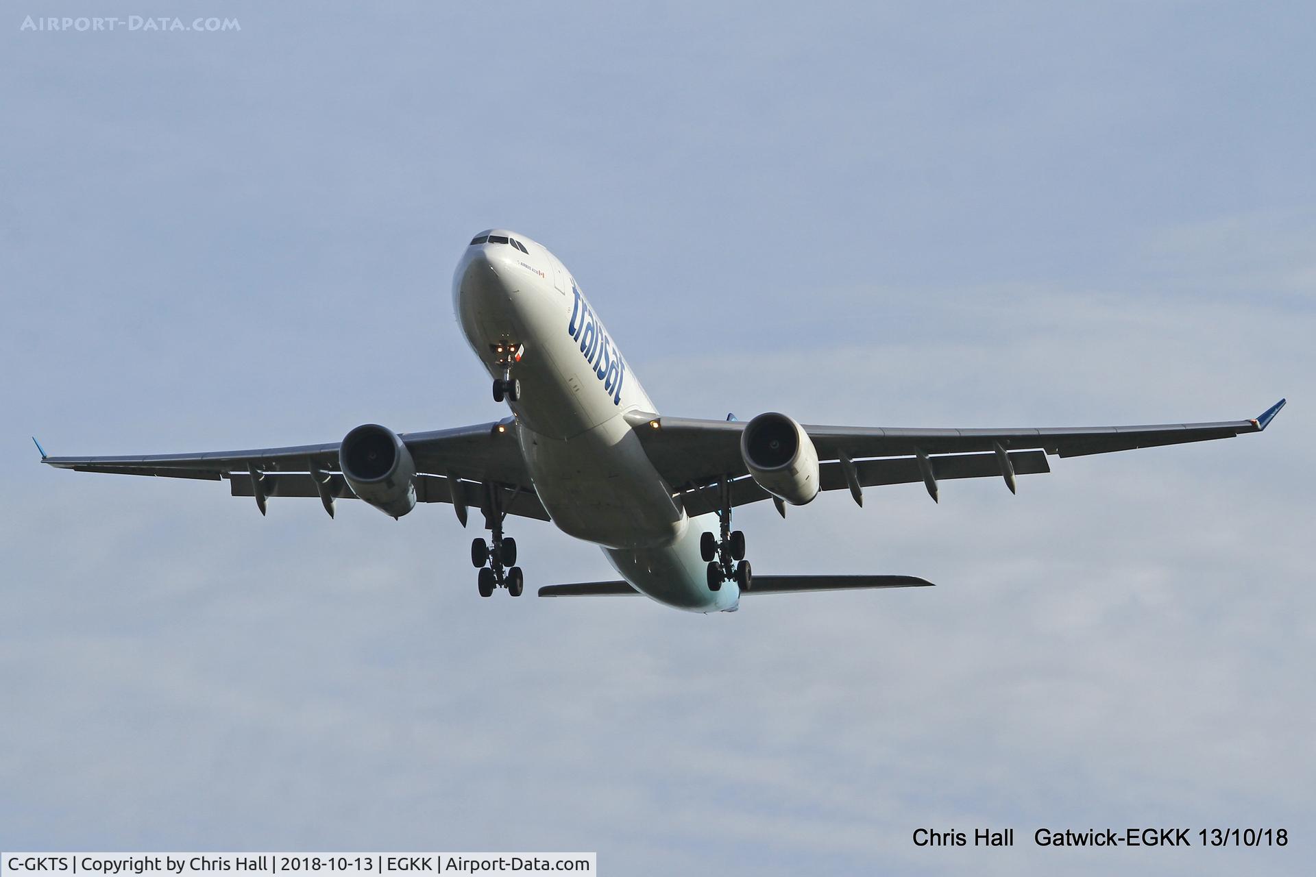 C-GKTS, 1995 Airbus A330-342 C/N 111, Gatwick