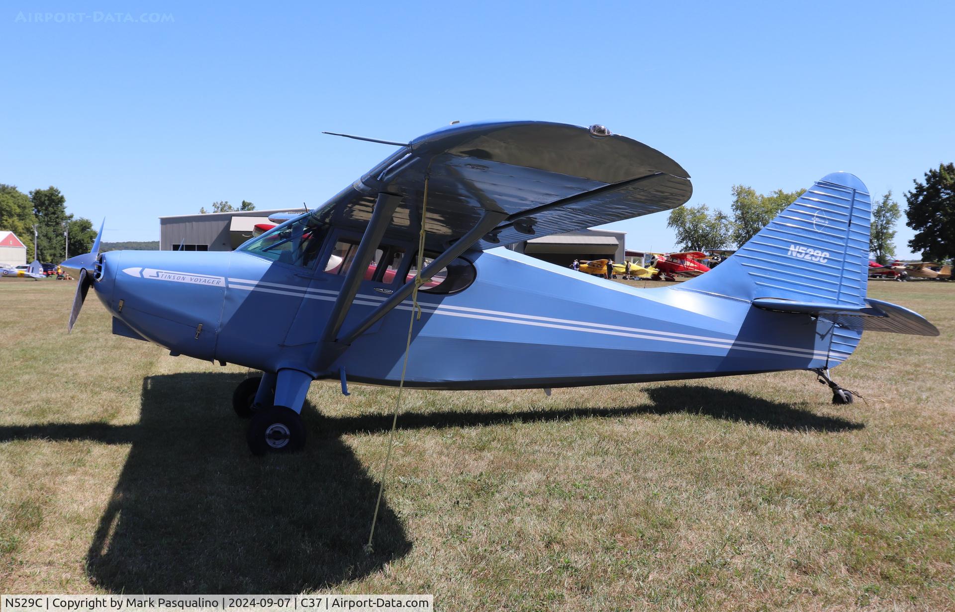 N529C, 1947 Stinson 108-3 Voyager C/N 108-3529, Stinson 108-3