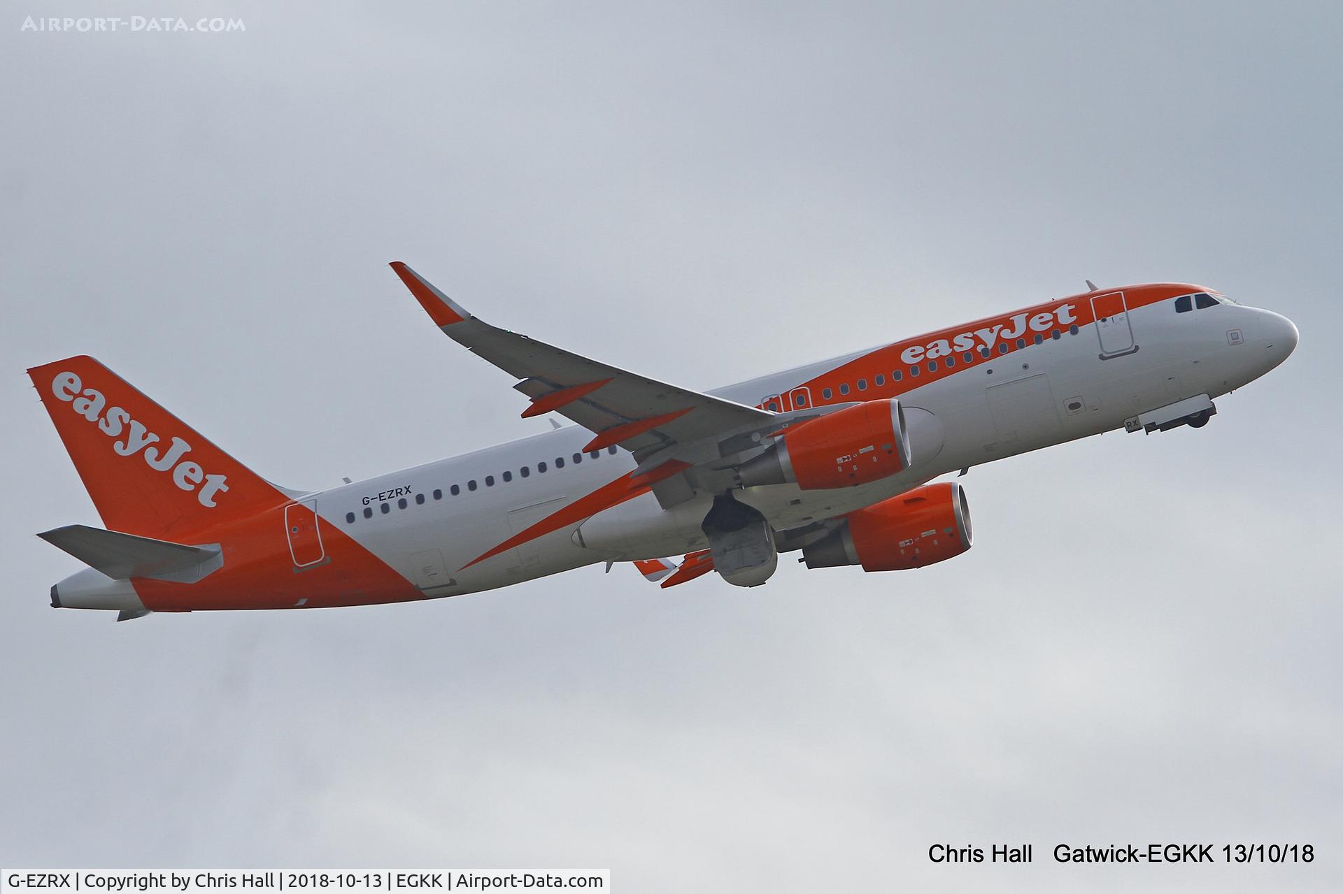 G-EZRX, 2018 Airbus A320-214 C/N 8321, Gatwick