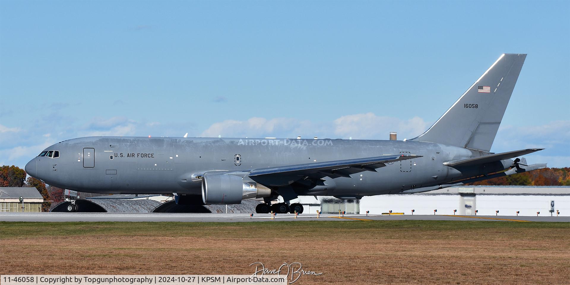 11-46058, 2012 Boeing KC-46A C/N 41884/1213, ADVICE33 departing for CAP duty