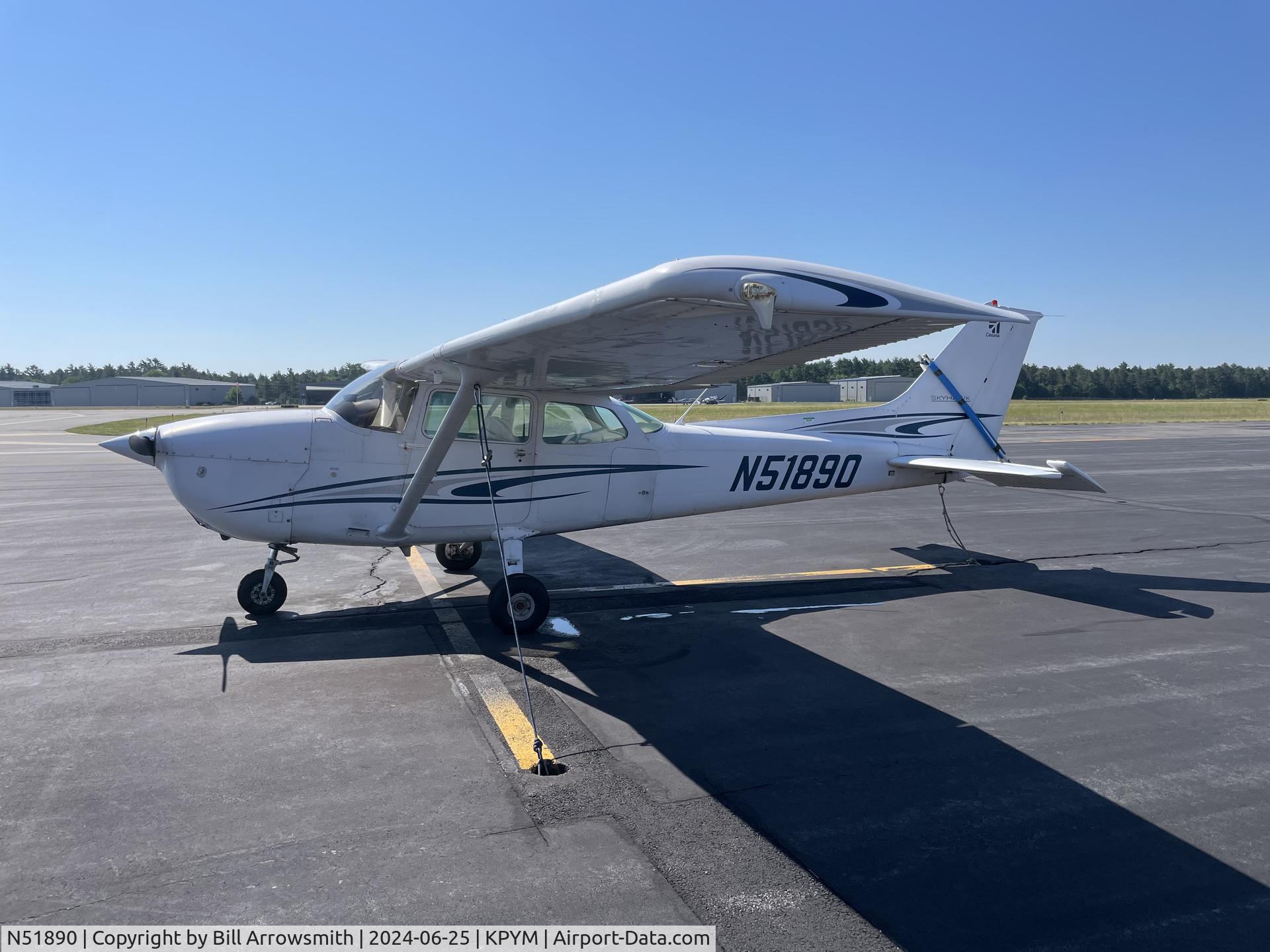 N51890, 1980 Cessna 172P C/N 17274375, Morning shot of N51890