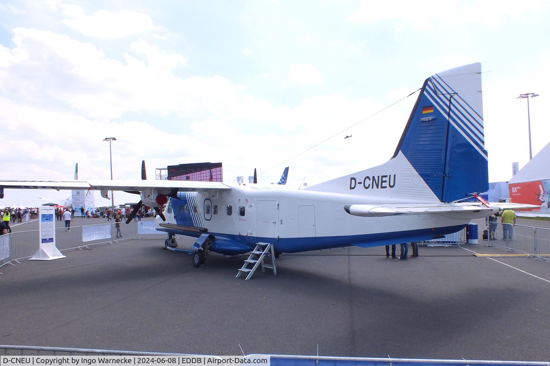 D-CNEU, 1990 Dornier 228-212 C/N 8183, Dornier Do 228-212 General Atomics demonstrator at ILA 2024, Berlin