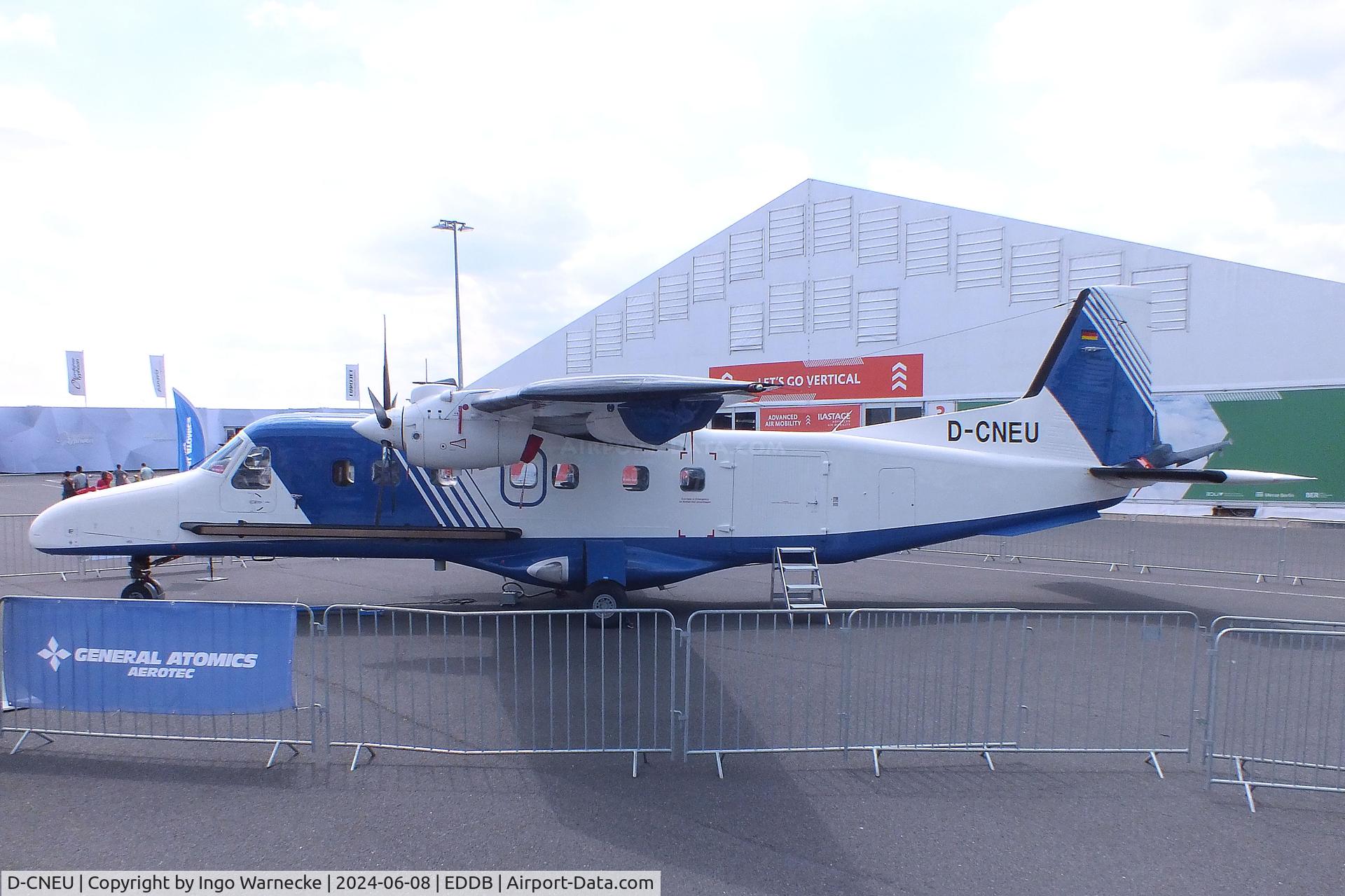 D-CNEU, 1990 Dornier 228-212 C/N 8183, Dornier Do 228-212 General Atomics demonstrator at ILA 2024, Berlin