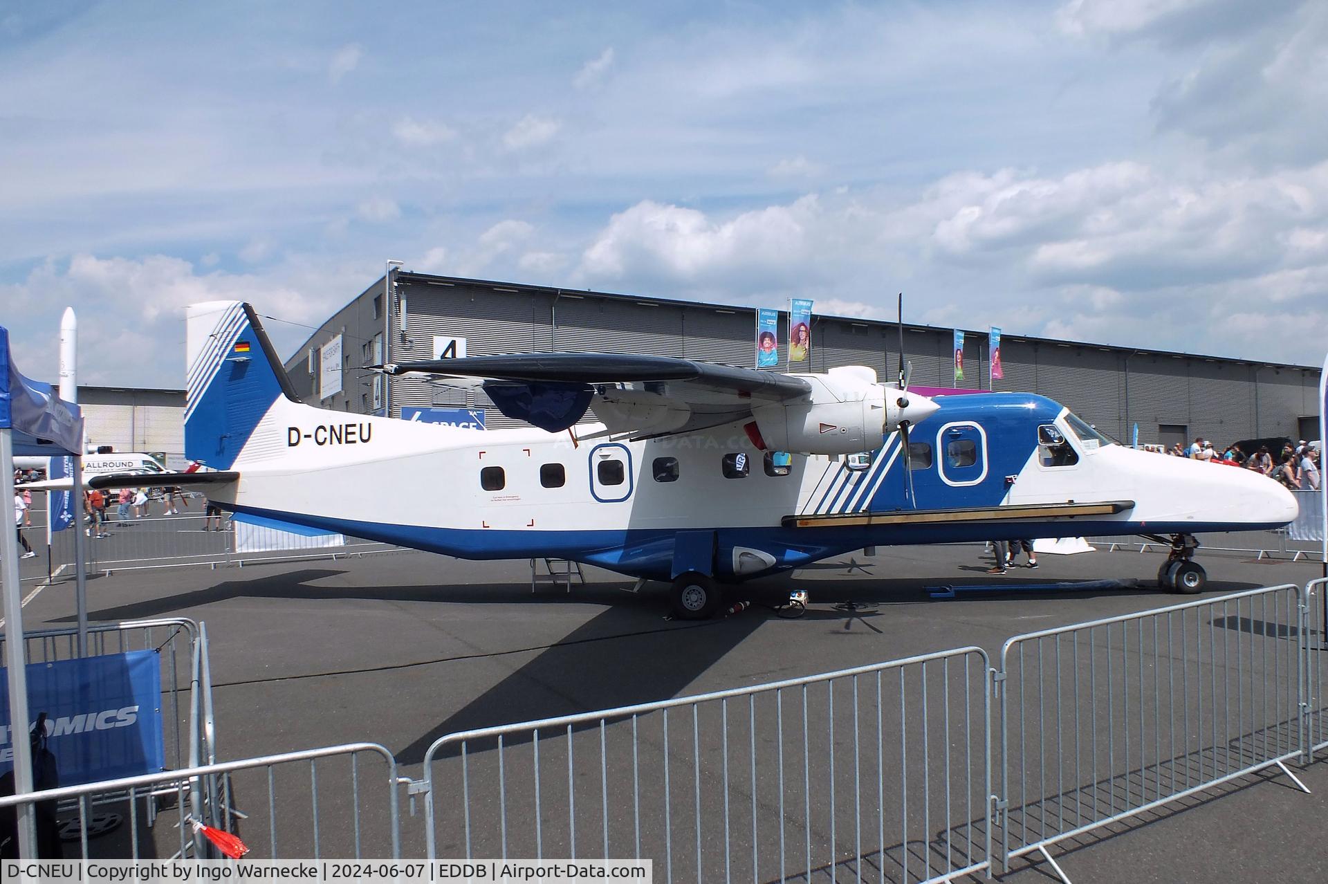 D-CNEU, 1990 Dornier 228-212 C/N 8183, Dornier Do 228-212 General Atomics demonstrator at ILA 2024, Berlin