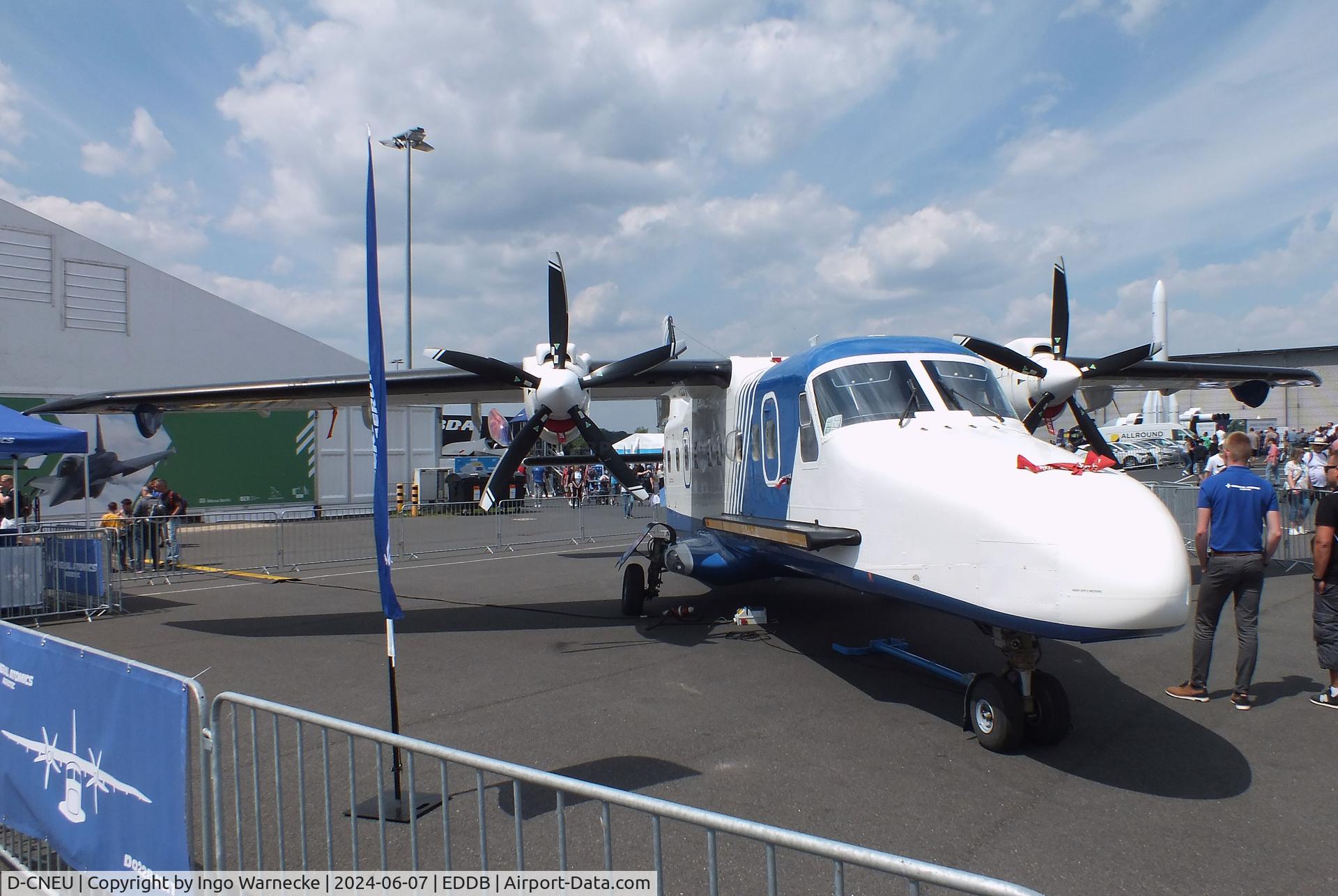 D-CNEU, 1990 Dornier 228-212 C/N 8183, Dornier Do 228-212 General Atomics demonstrator at ILA 2024, Berlin