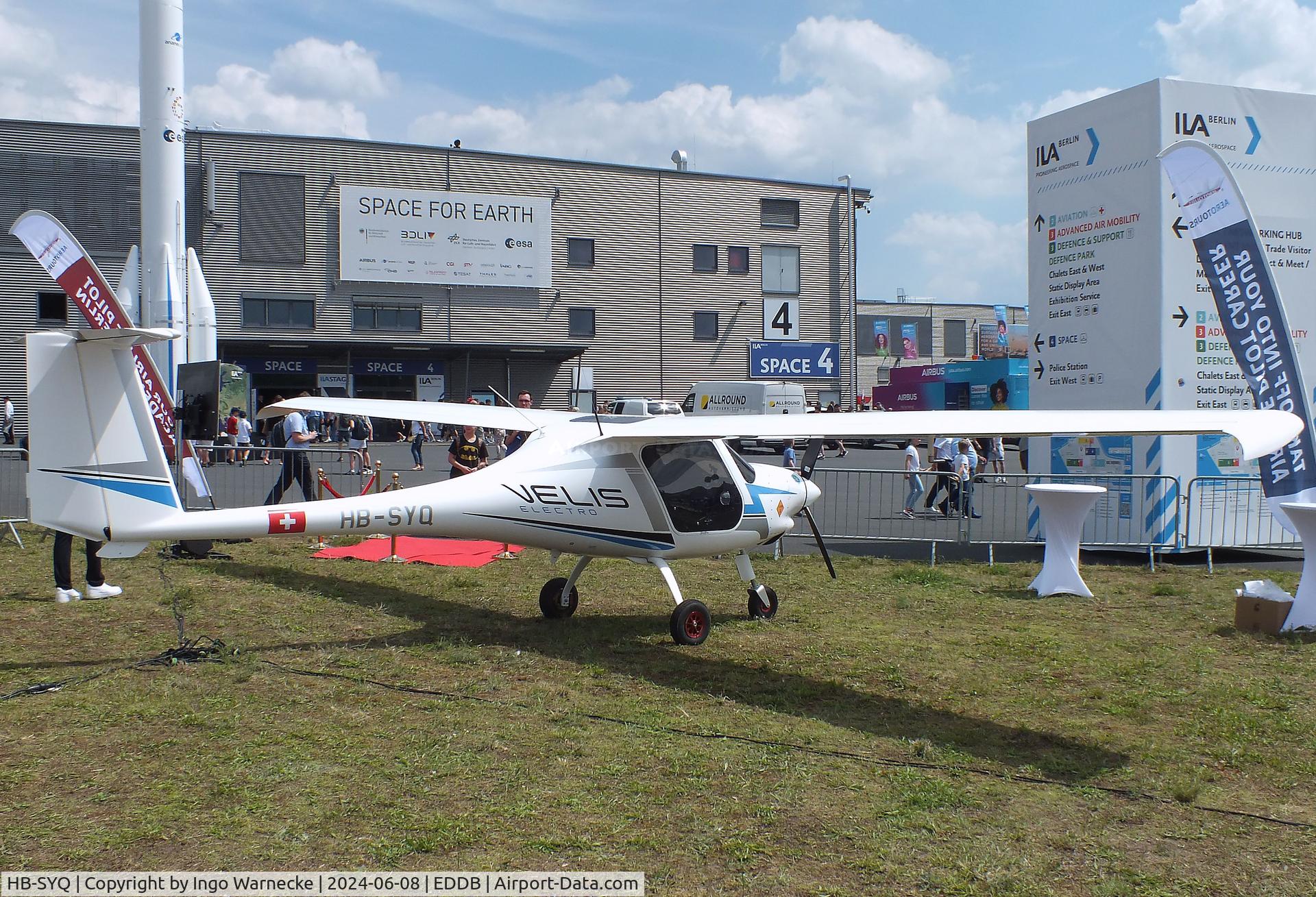 HB-SYQ, 2021 Pipistrel Virus SW 128 C/N VSW1280027, Pipistrel Virus SW 128 Velis Electro at ILA 2024, Berlin