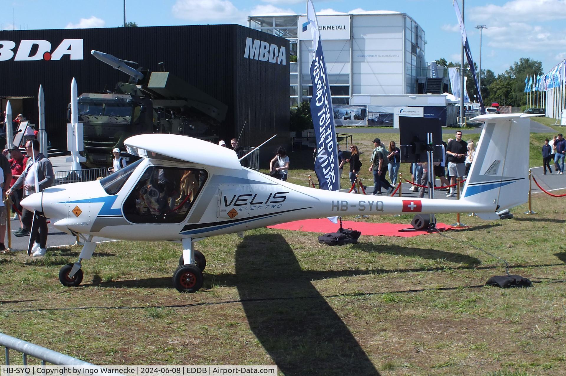 HB-SYQ, 2021 Pipistrel Virus SW 128 C/N VSW1280027, Pipistrel Virus SW 128 Velis Electro at ILA 2024, Berlin