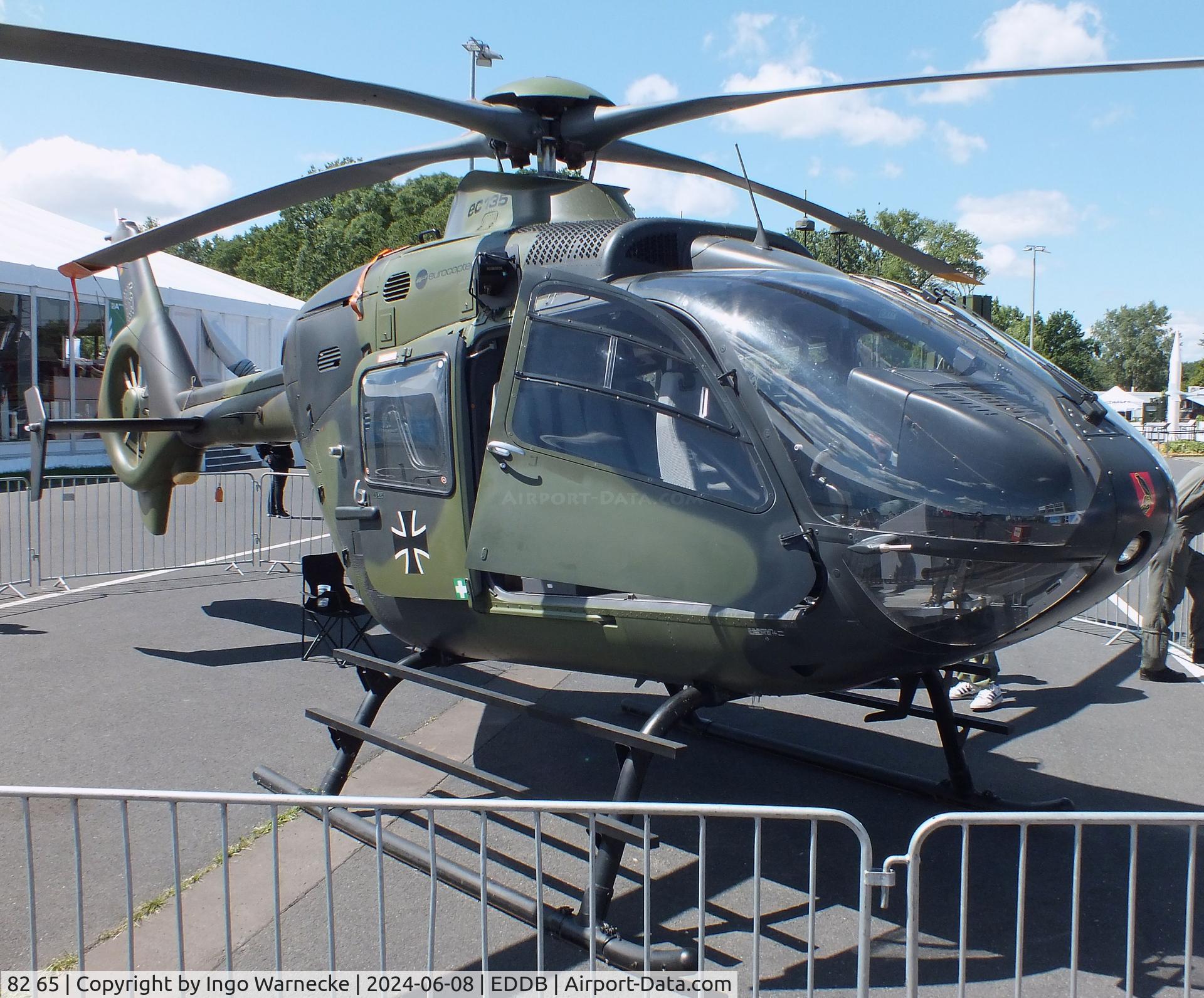 82 65, Eurocopter EC-135T-1 C/N 0119, Eurocopter EC135T-1 of the Heeresflieger (German Army) at ILA 2024, Berlin