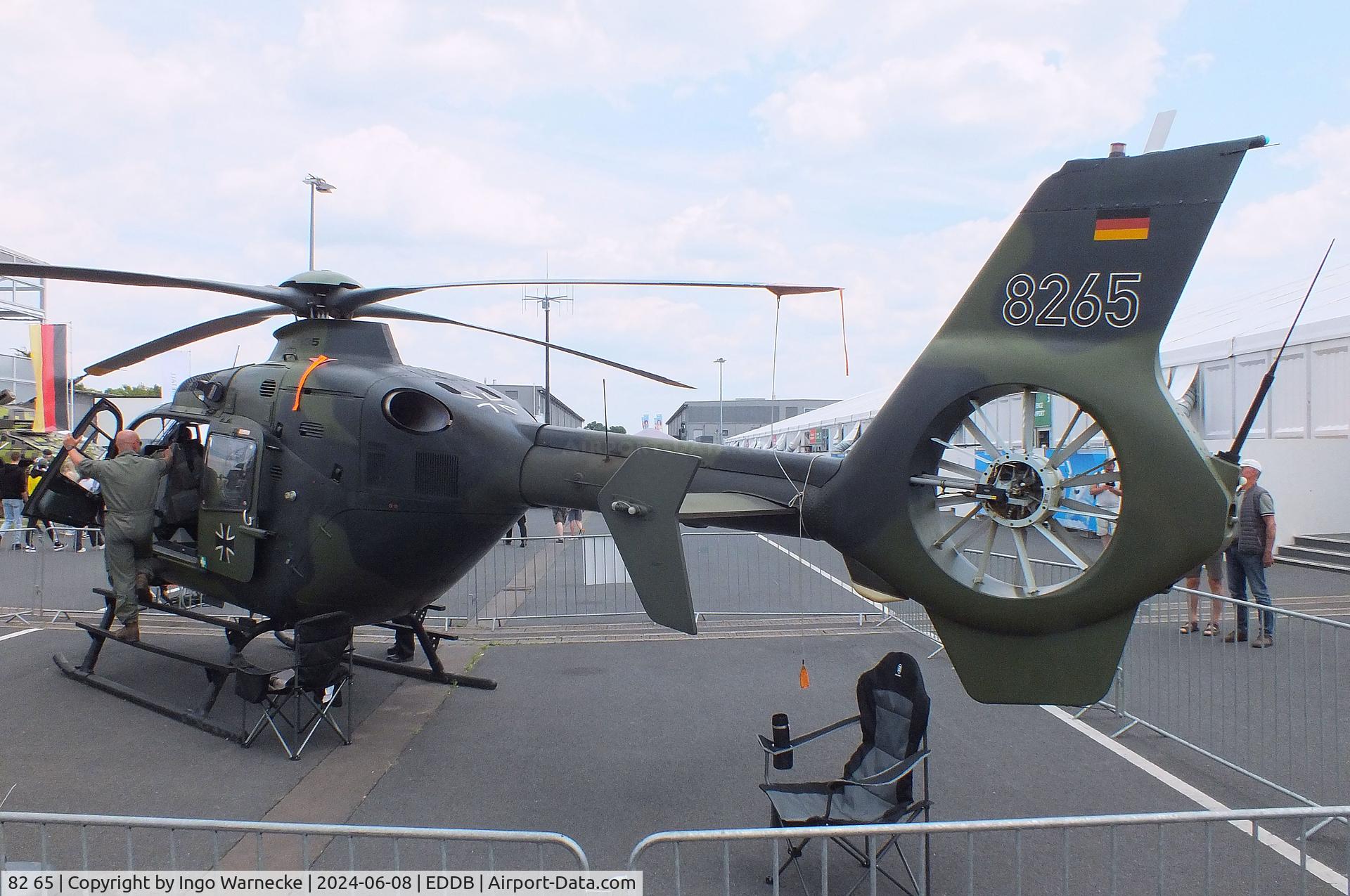 82 65, Eurocopter EC-135T-1 C/N 0119, Eurocopter EC135T-1 of the Heeresflieger (German Army) at ILA 2024, Berlin