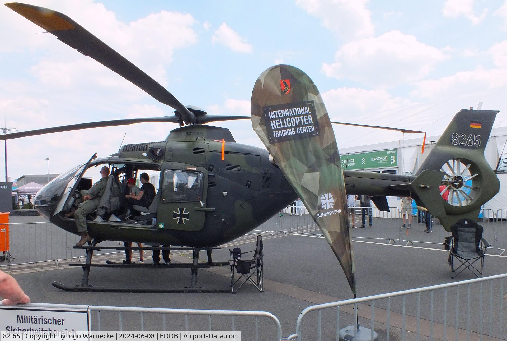82 65, Eurocopter EC-135T-1 C/N 0119, Eurocopter EC135T-1 of the Heeresflieger (German Army) at ILA 2024, Berlin