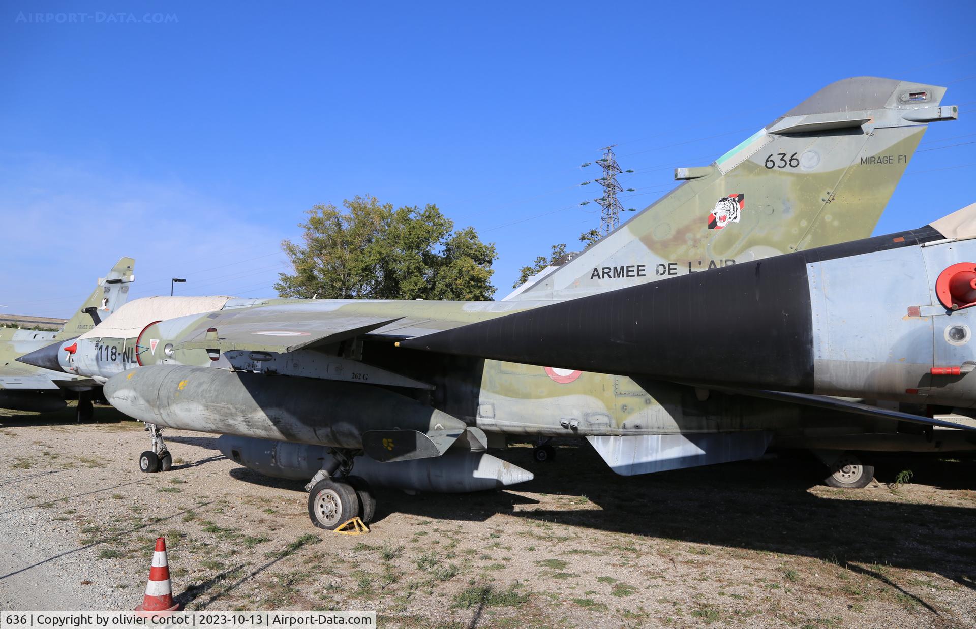 636, Dassault Mirage F.1CR C/N 636, Orange museum