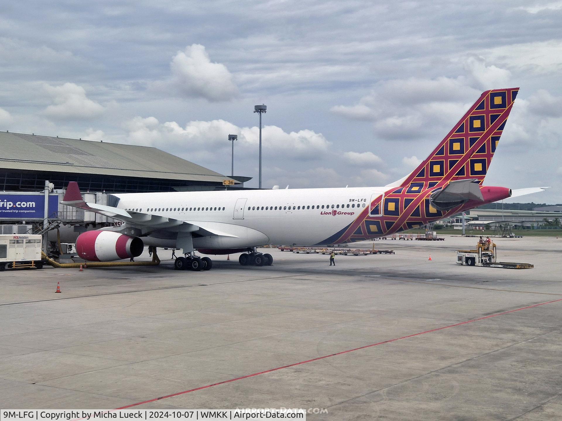 9M-LFG, 2017 Airbus 330-343E C/N 1828, At Kuala Lumpur