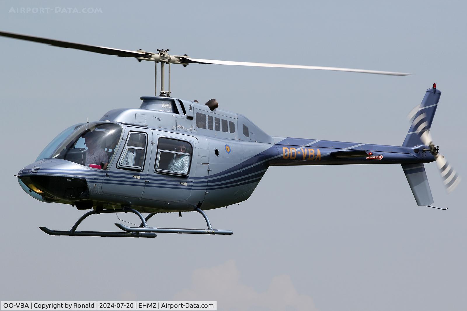 OO-VBA, 2000 Bell 206B C/N 4535, at ehmz