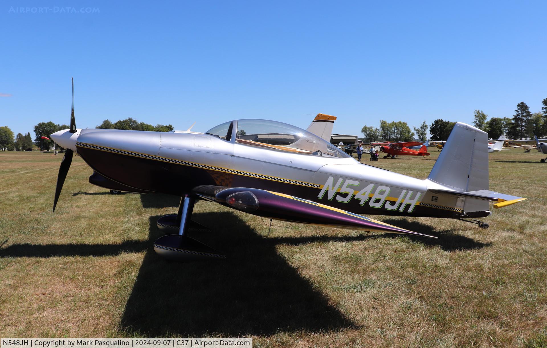 N548JH, 2007 Vans RV-8 C/N 54806, Vans RV-8