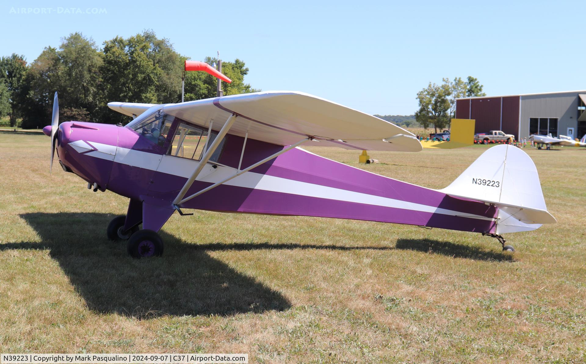 N39223, 1945 Taylorcraft BC12-D C/N 6477, Taylorcraft BC12-D