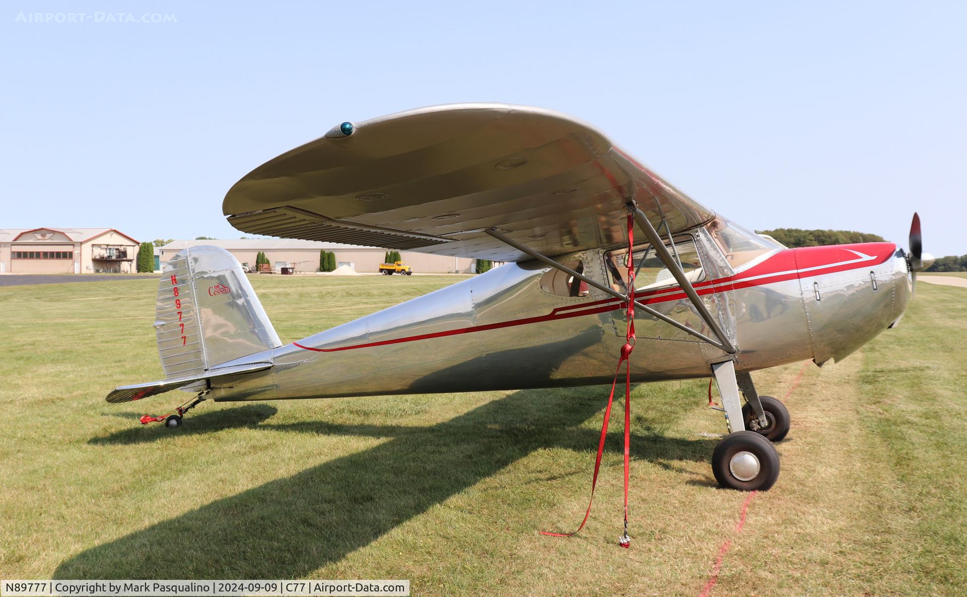 N89777, 1946 Cessna 120 C/N 8826, Cessna 120