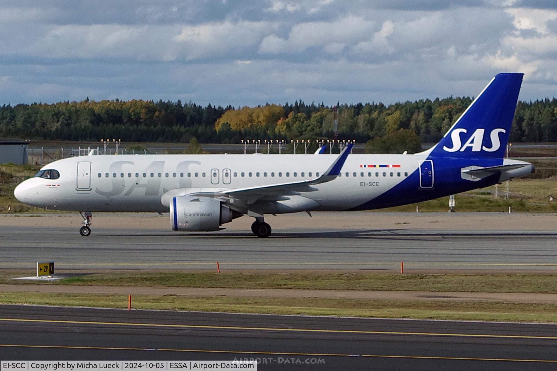 EI-SCC, 2023 Airbus A320-251N C/N 11796, At Arlanda