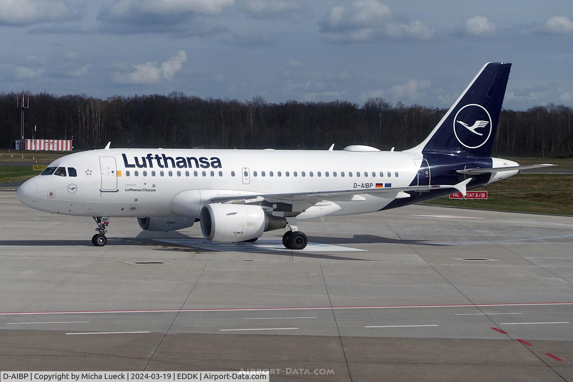 D-AIBP, 2005 Airbus A319-112 C/N 2547, At Cologne/Bonn