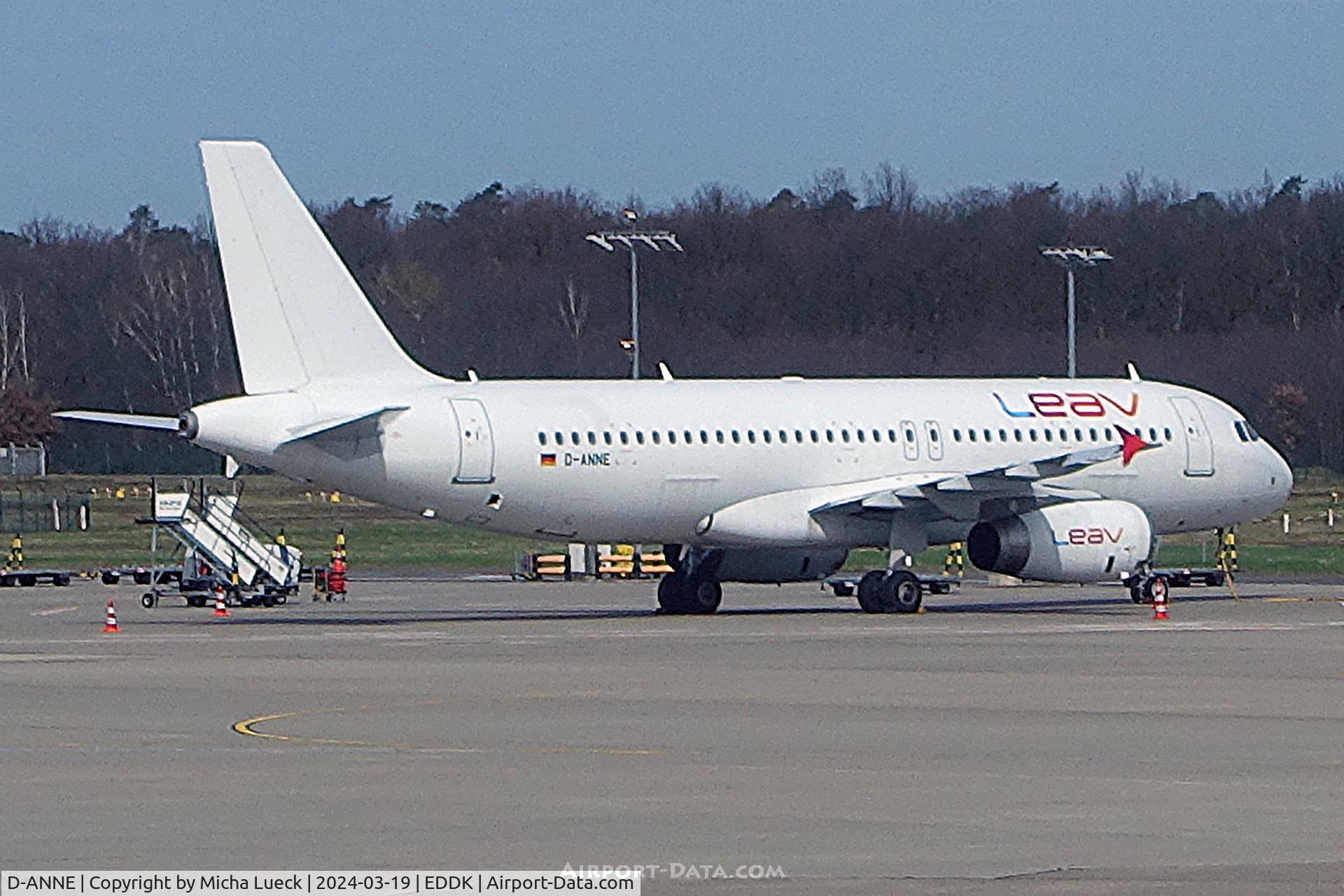 D-ANNE, 2010 Airbus A320-232 C/N 4481, At Cologne/Bonn